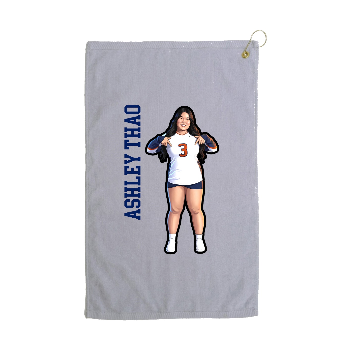 Terry Velour Golf Towel