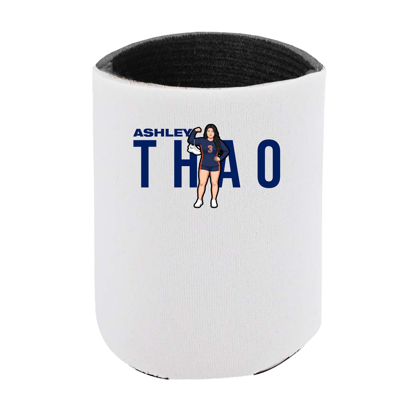 Can Holder — Player Name in White