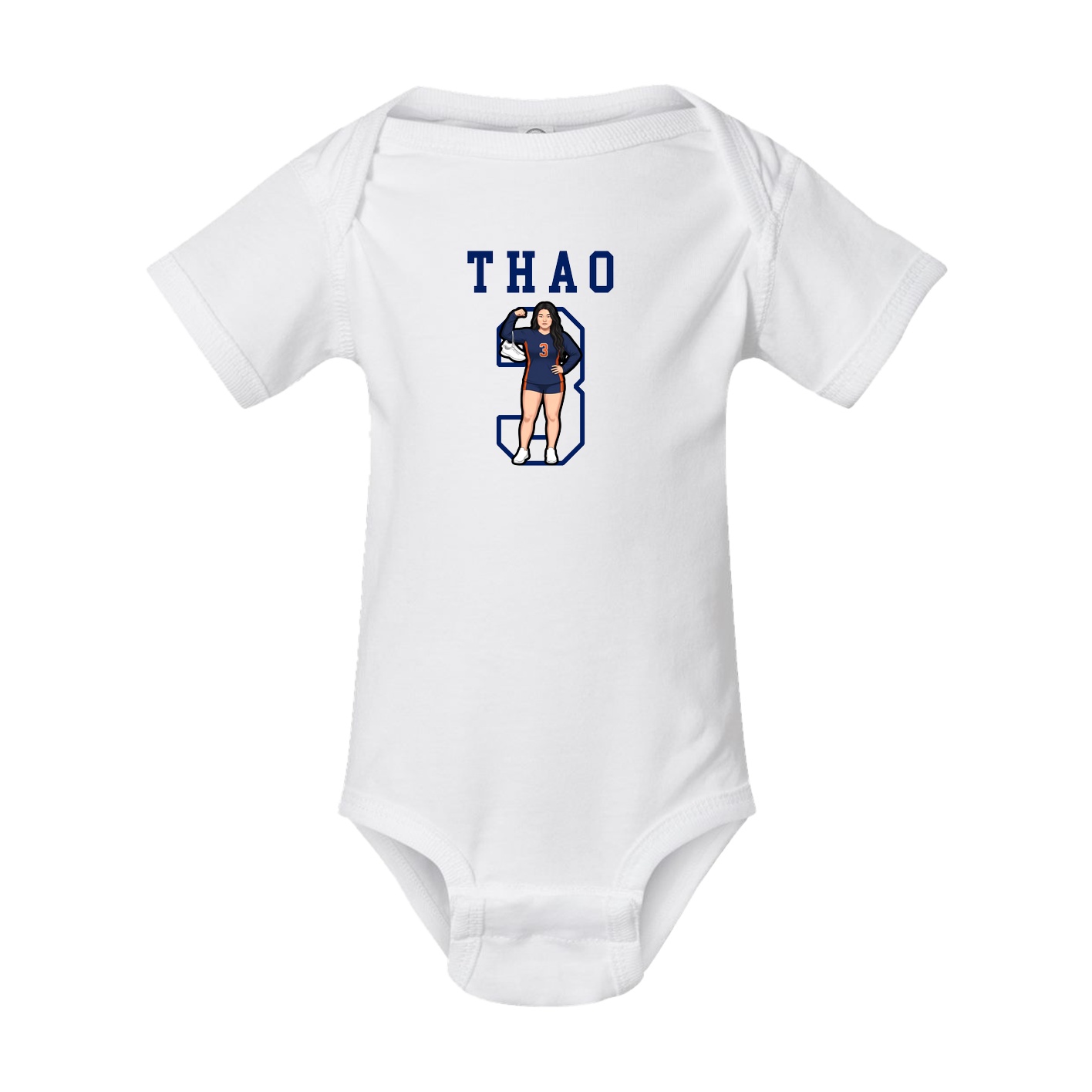 Baby Onesie — Shirsey in White