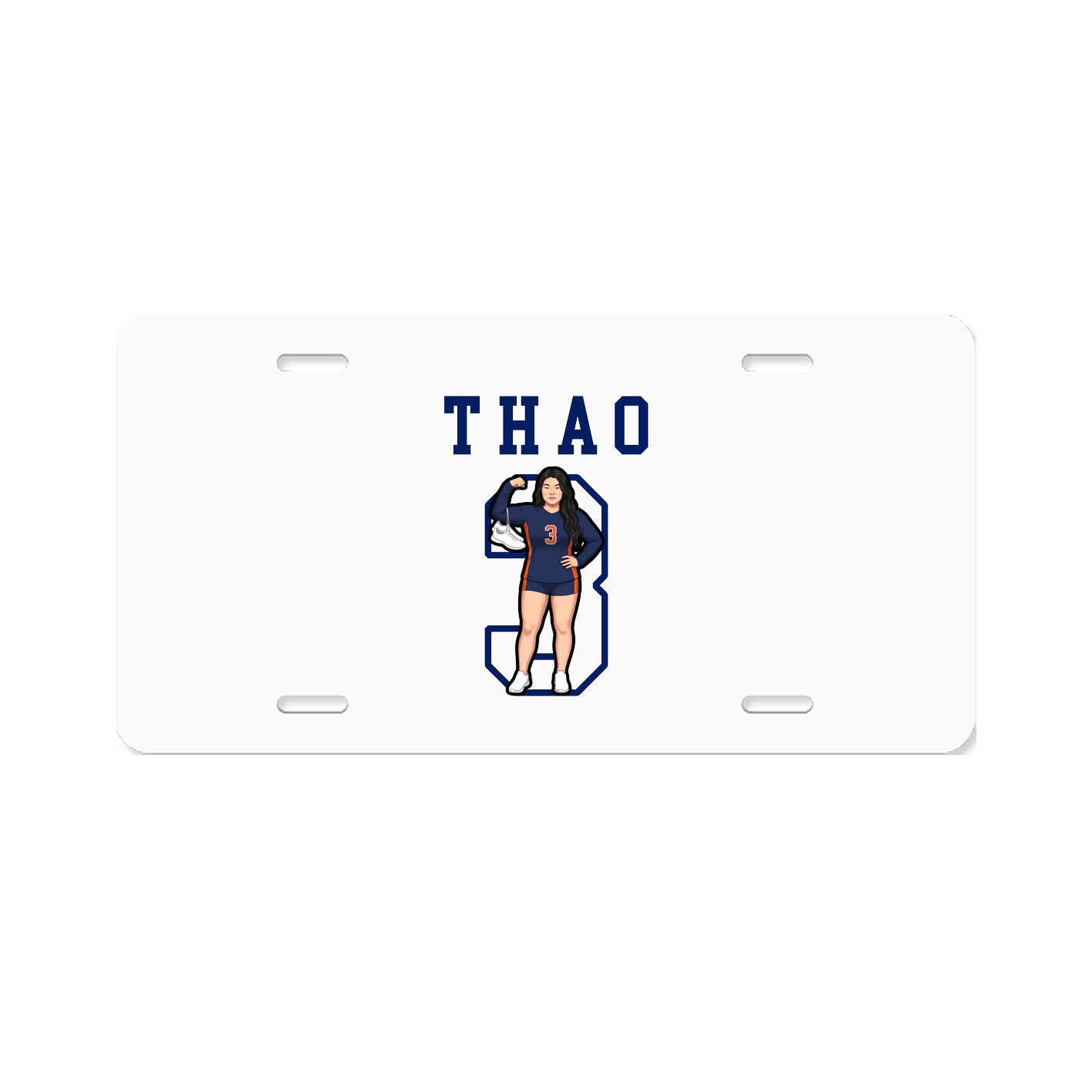 License Plate — Shirsey in Classic