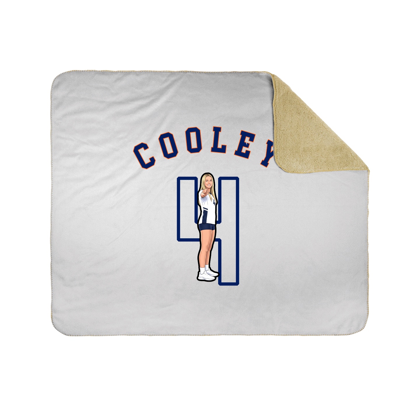 Throw Blanket — Shirsey Arch in White
