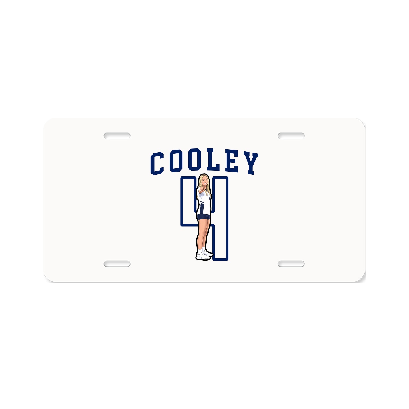 License Plate — Shirsey in Classic
