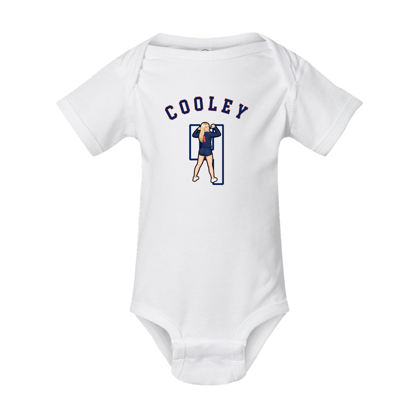 Baby Onesie — Shirsey Arch in White