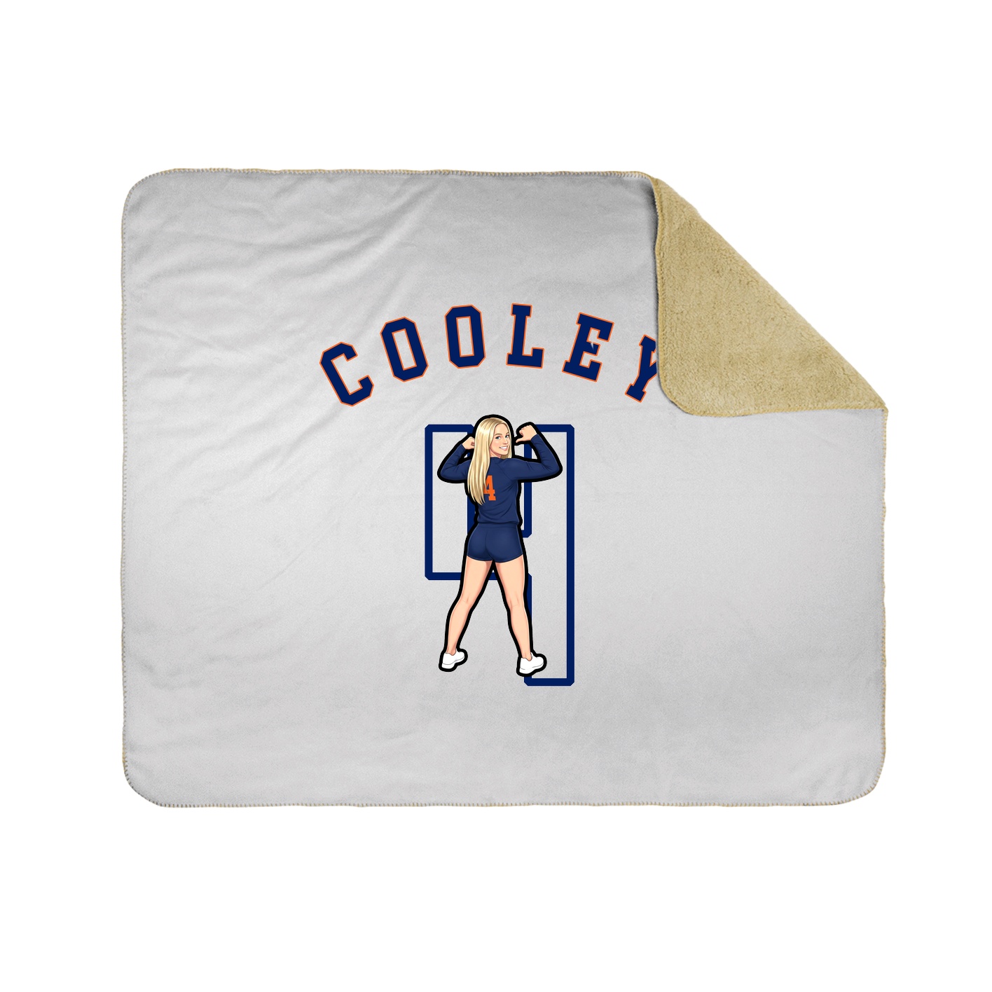 Throw Blanket — Shirsey Arch in White