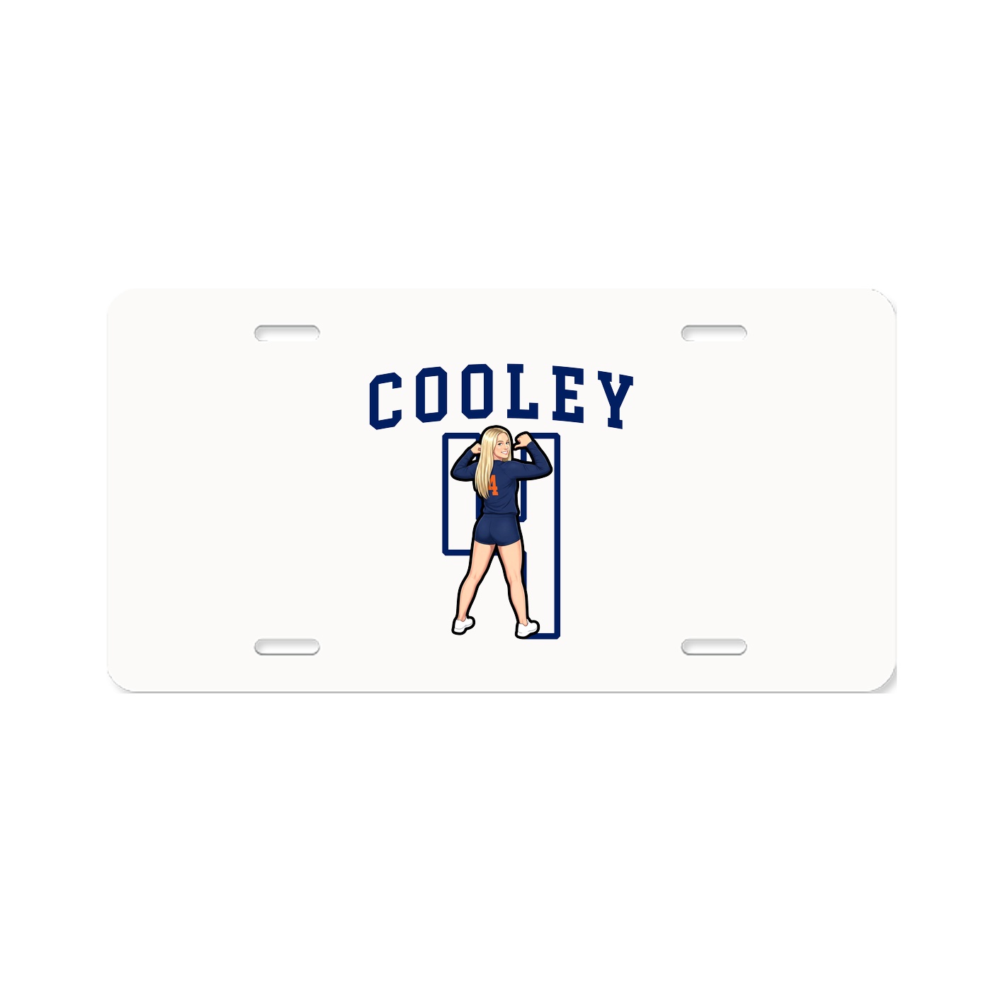 License Plate — Shirsey in Classic