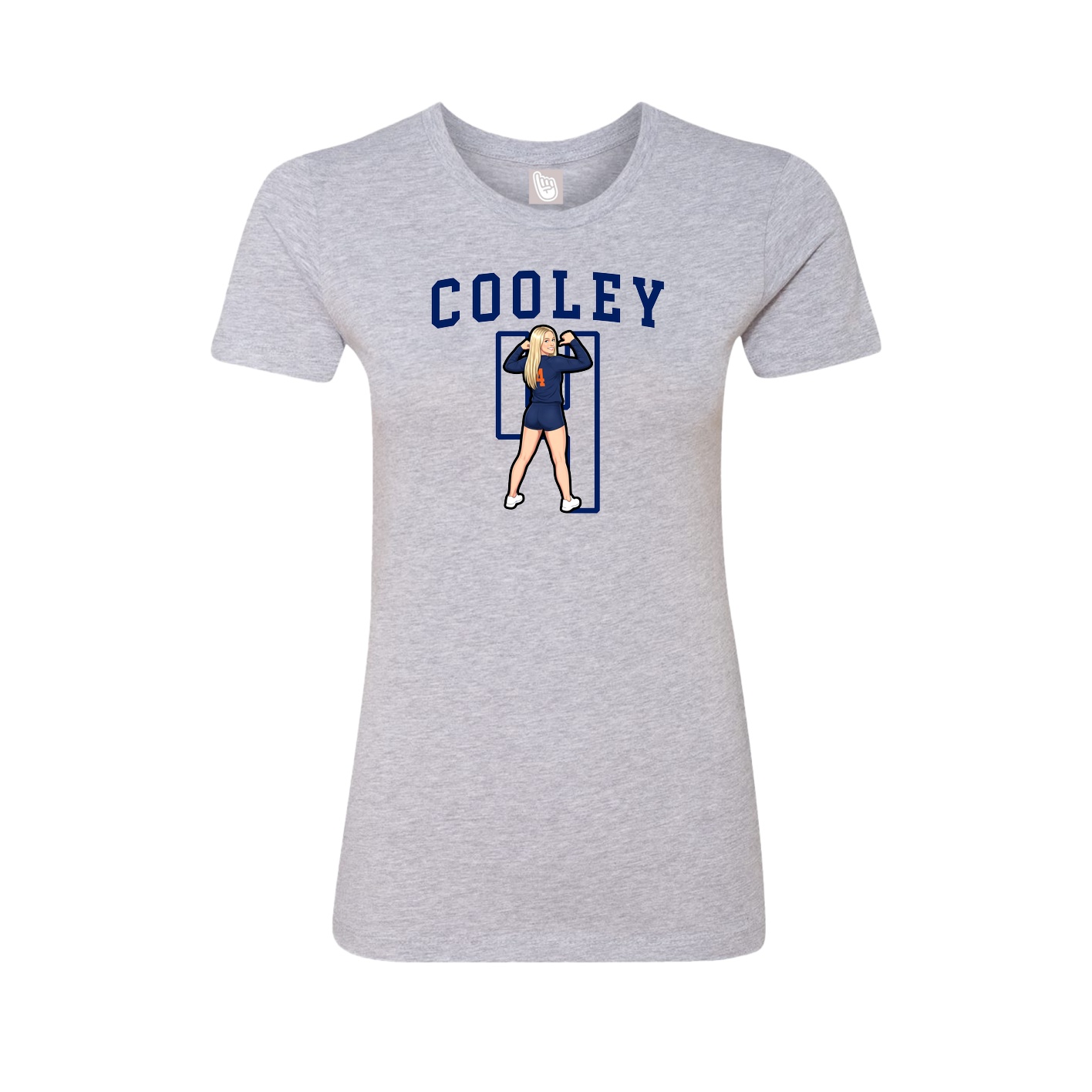 Womens Tee — Shirsey in Grey