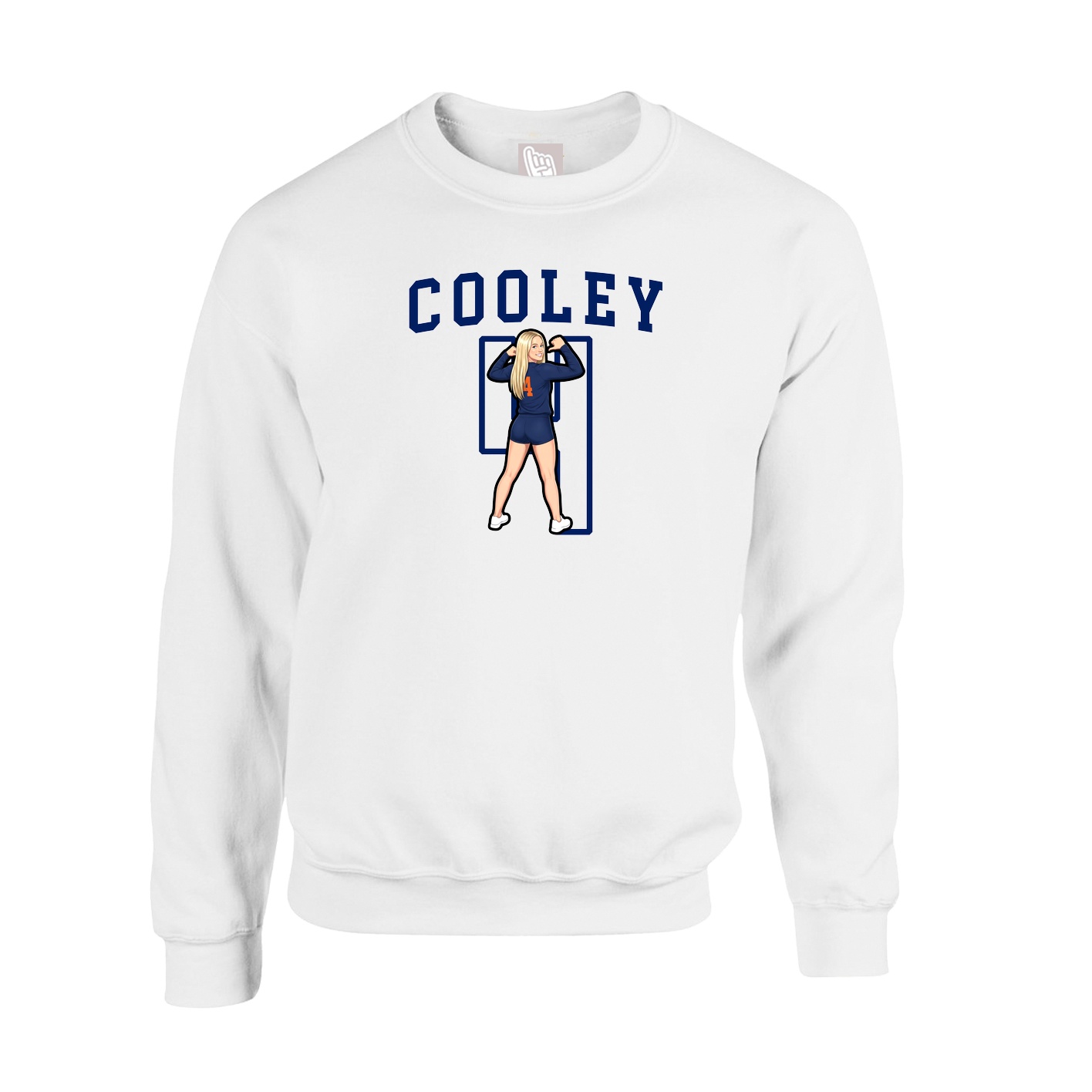 Fleece Crew — Shirsey in White