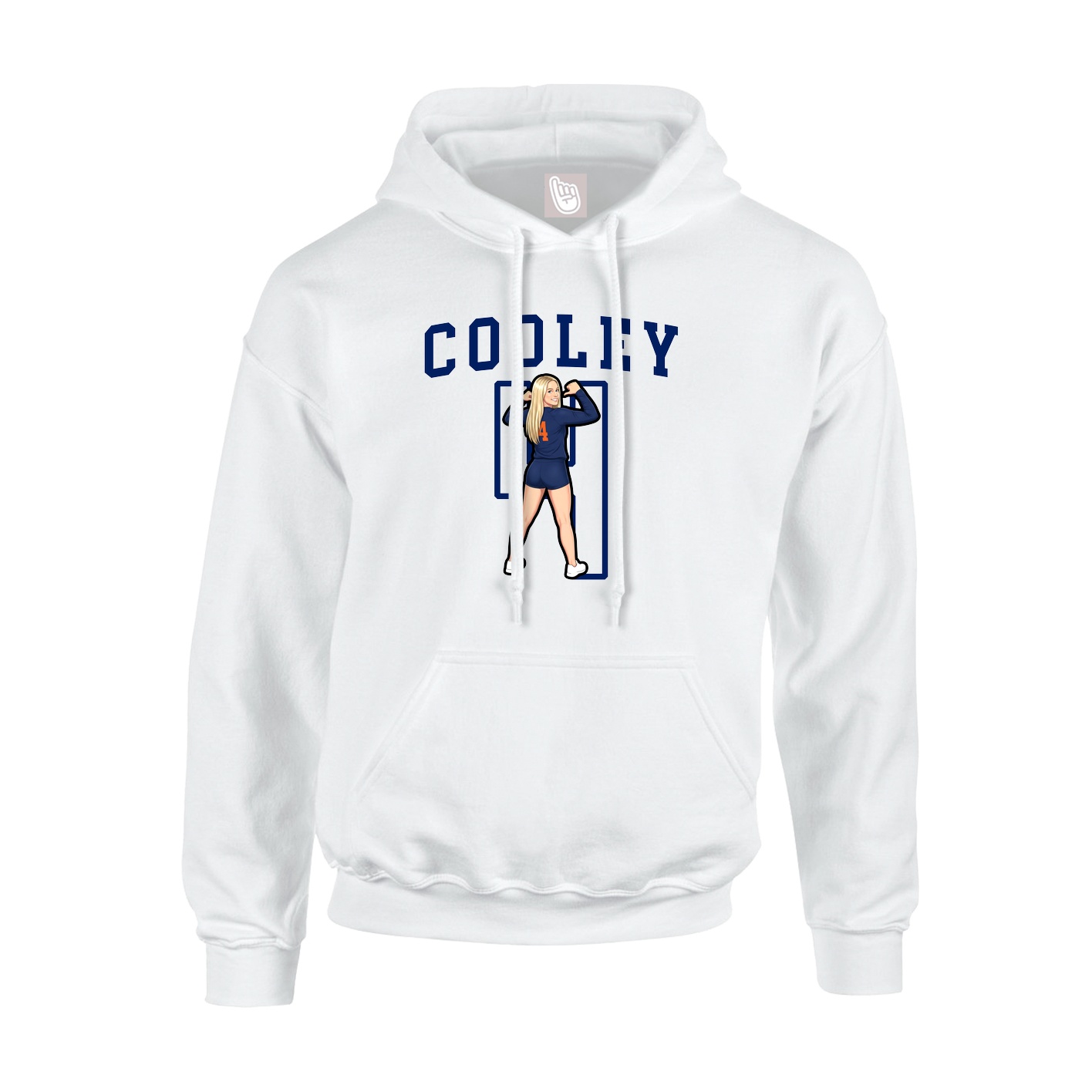 Youth Hoodie — Shirsey in White