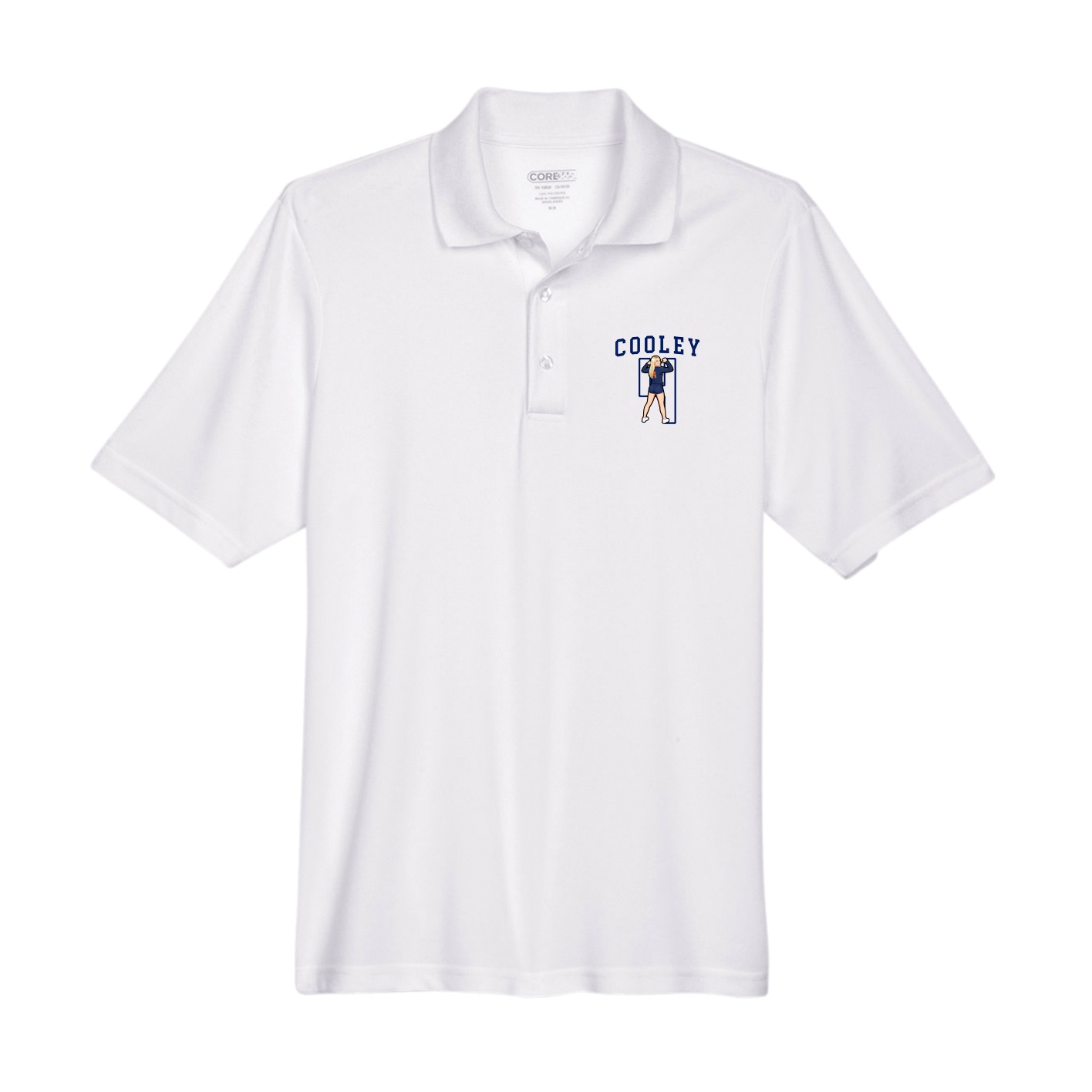 Performance Polo — Shirsey in White