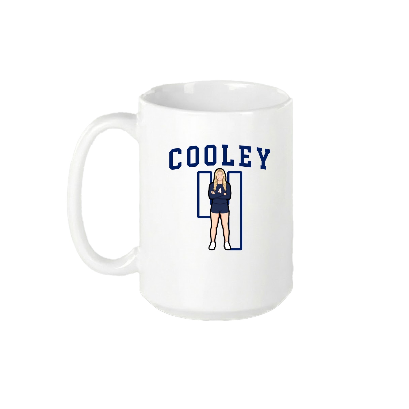 15oz Coffee Mug — Shirsey in White