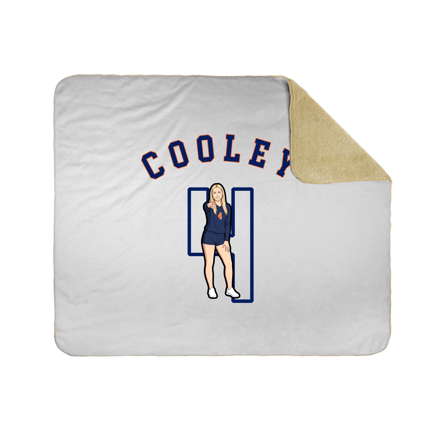 Throw Blanket — Shirsey Arch in White