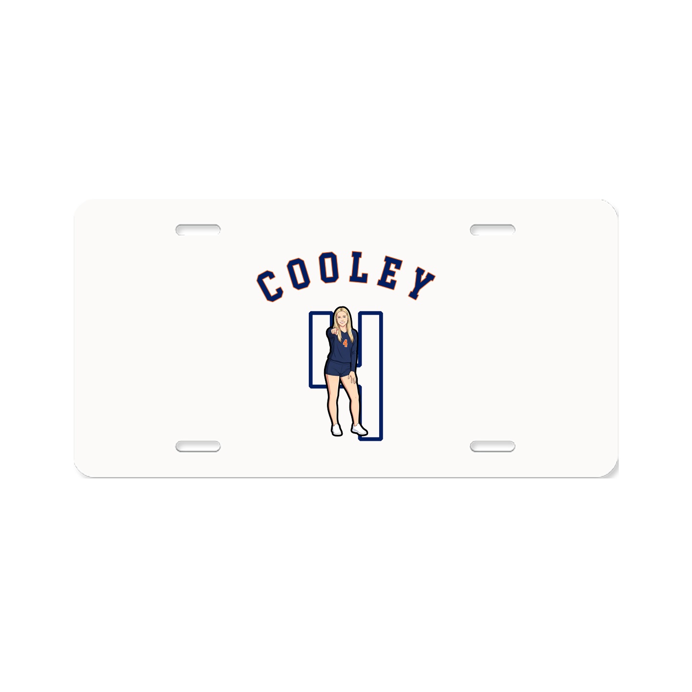 License Plate — Shirsey Arch in Classic