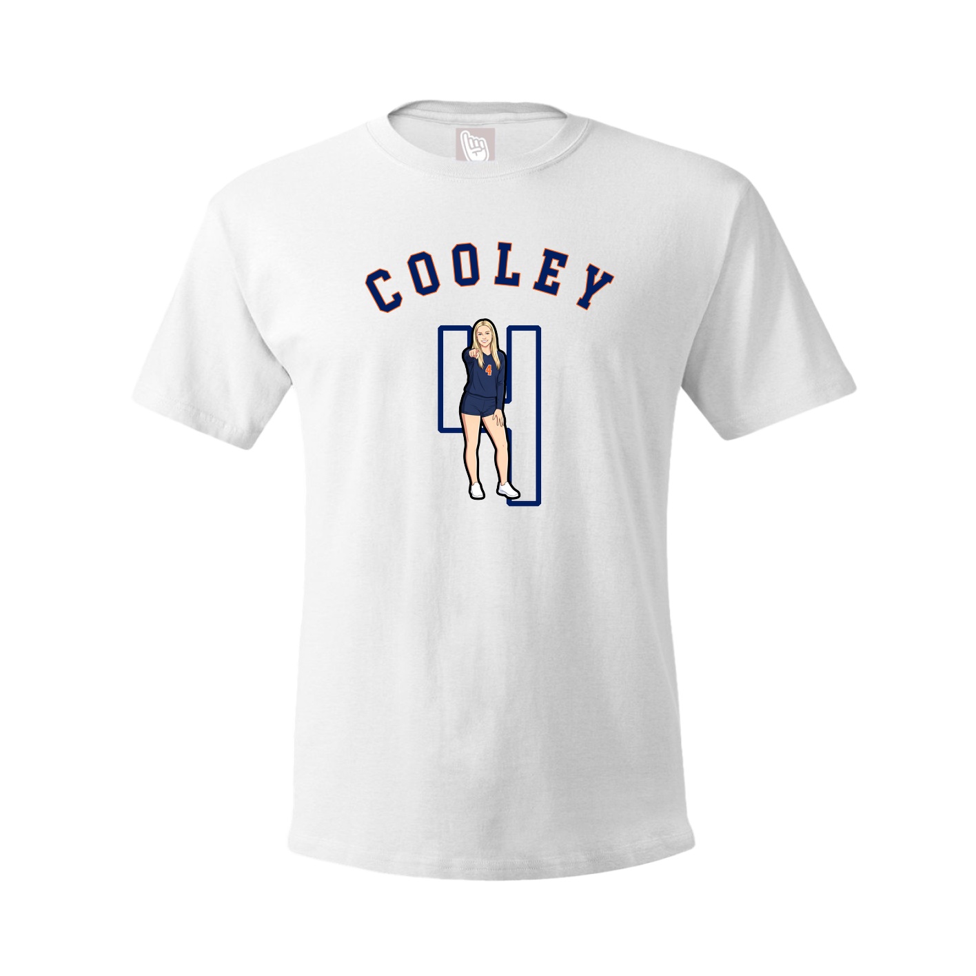 Tee — Shirsey Arch in White