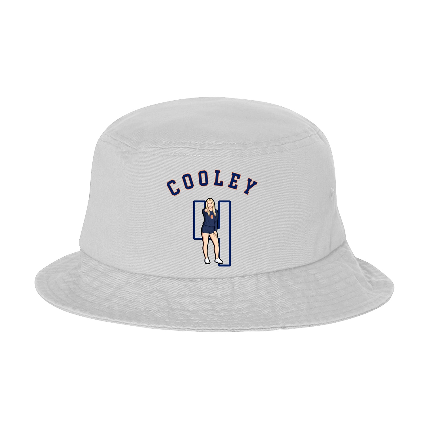 Bucket Cap — Shirsey Arch in White