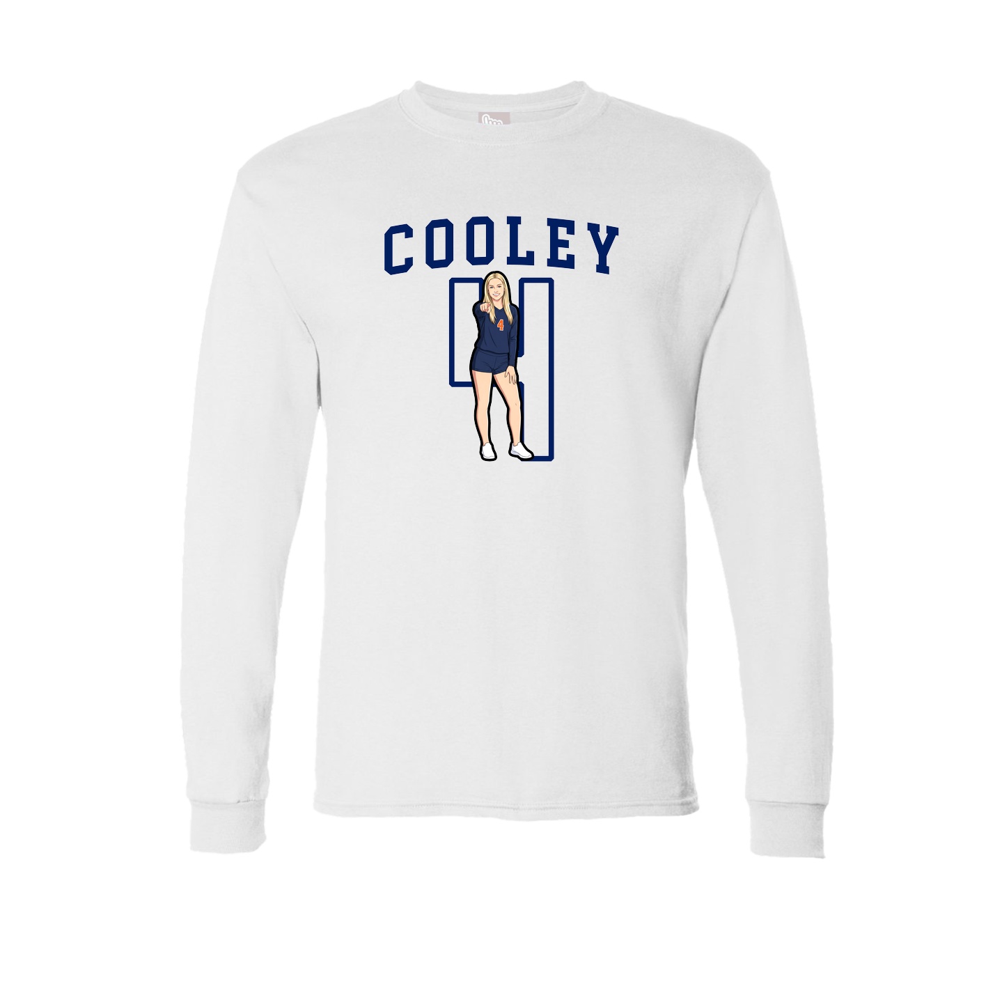 Long Sleeve Tee — Shirsey in White