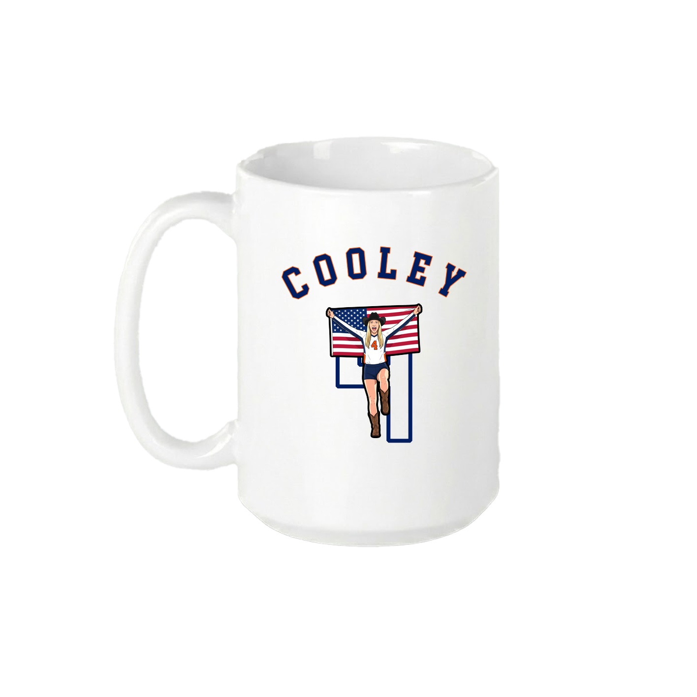 15oz Coffee Mug — Shirsey Arch in White