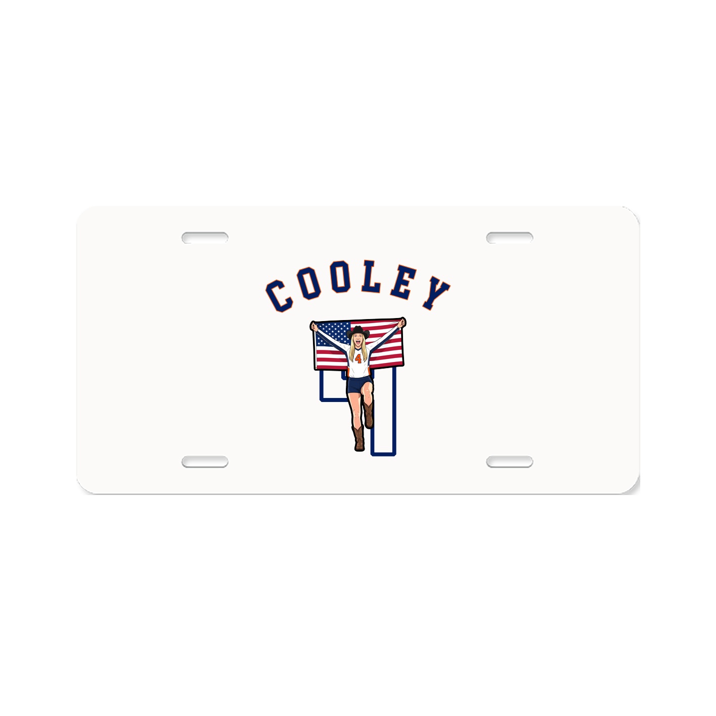 License Plate — Shirsey Arch in Classic