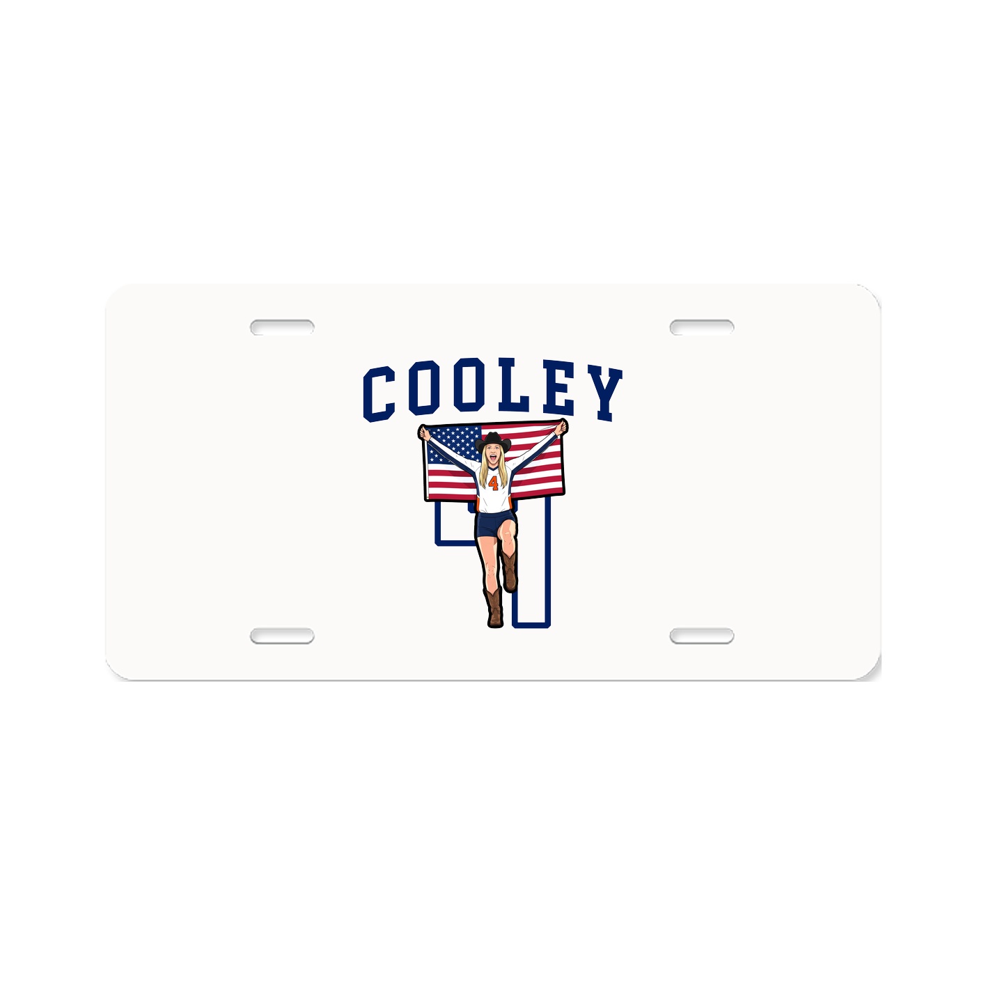 License Plate — Shirsey in Classic