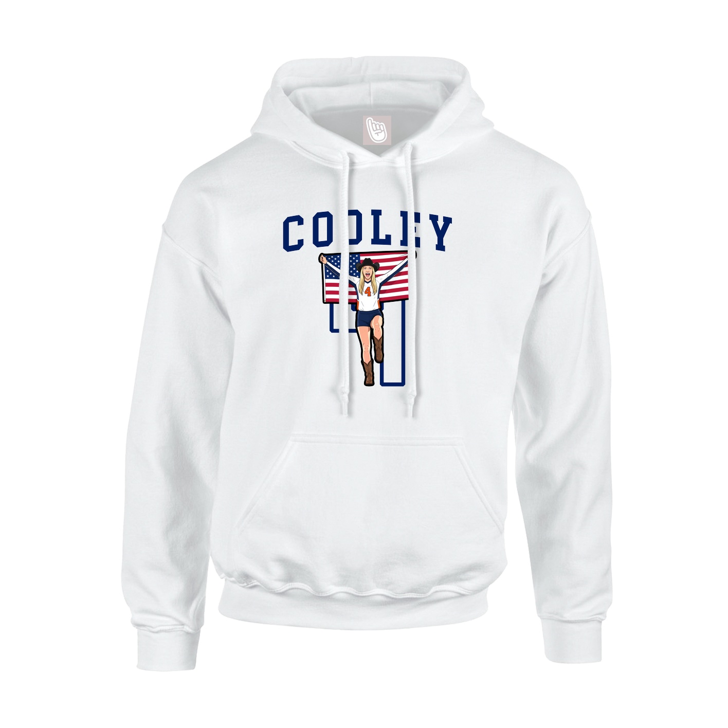 Youth Hoodie — Shirsey in White