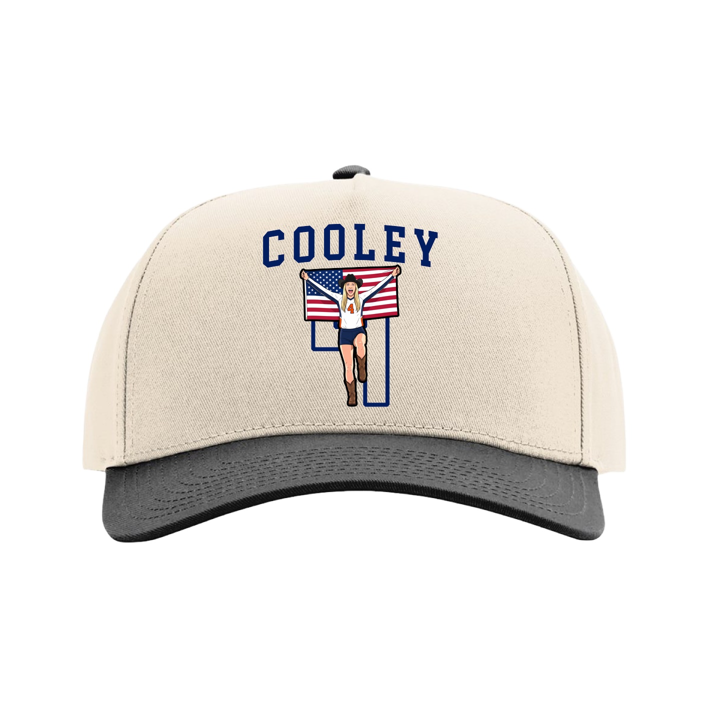 Full Fabric Five-Panel Champ Cap