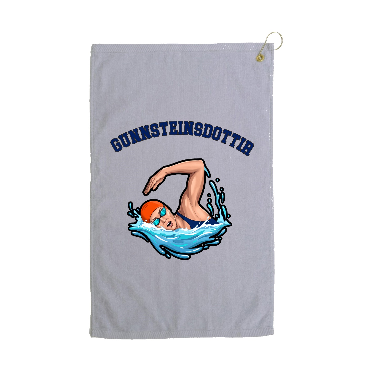 Golf Towel — Shirsey Arch in Grey