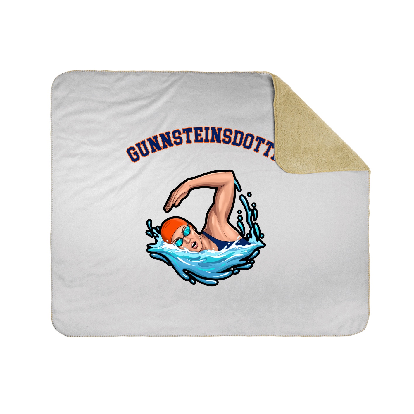 Throw Blanket — Shirsey Arch in White
