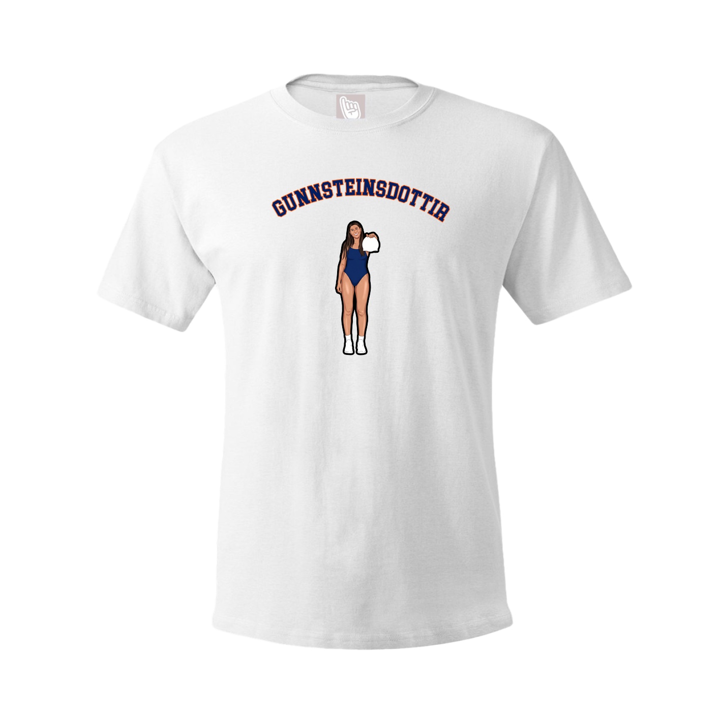Youth Tee — Shirsey Arch in White