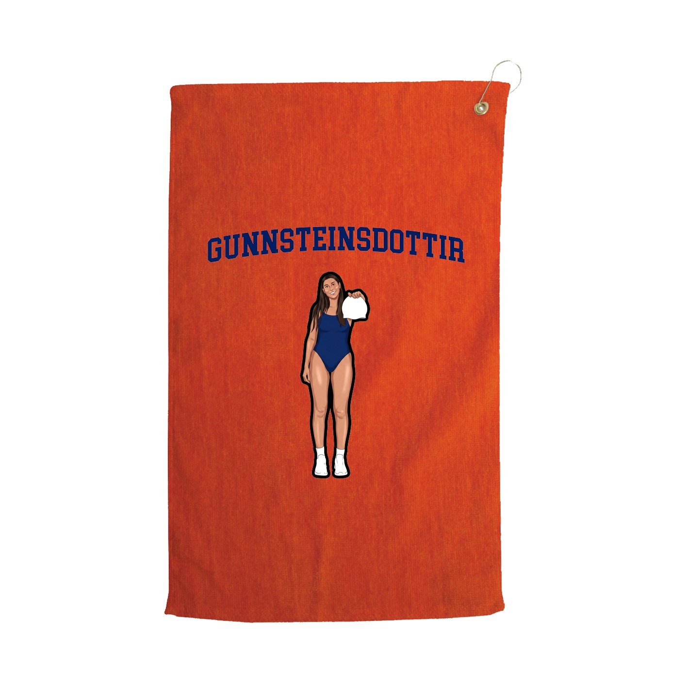 Golf Towel — Shirsey in Orange