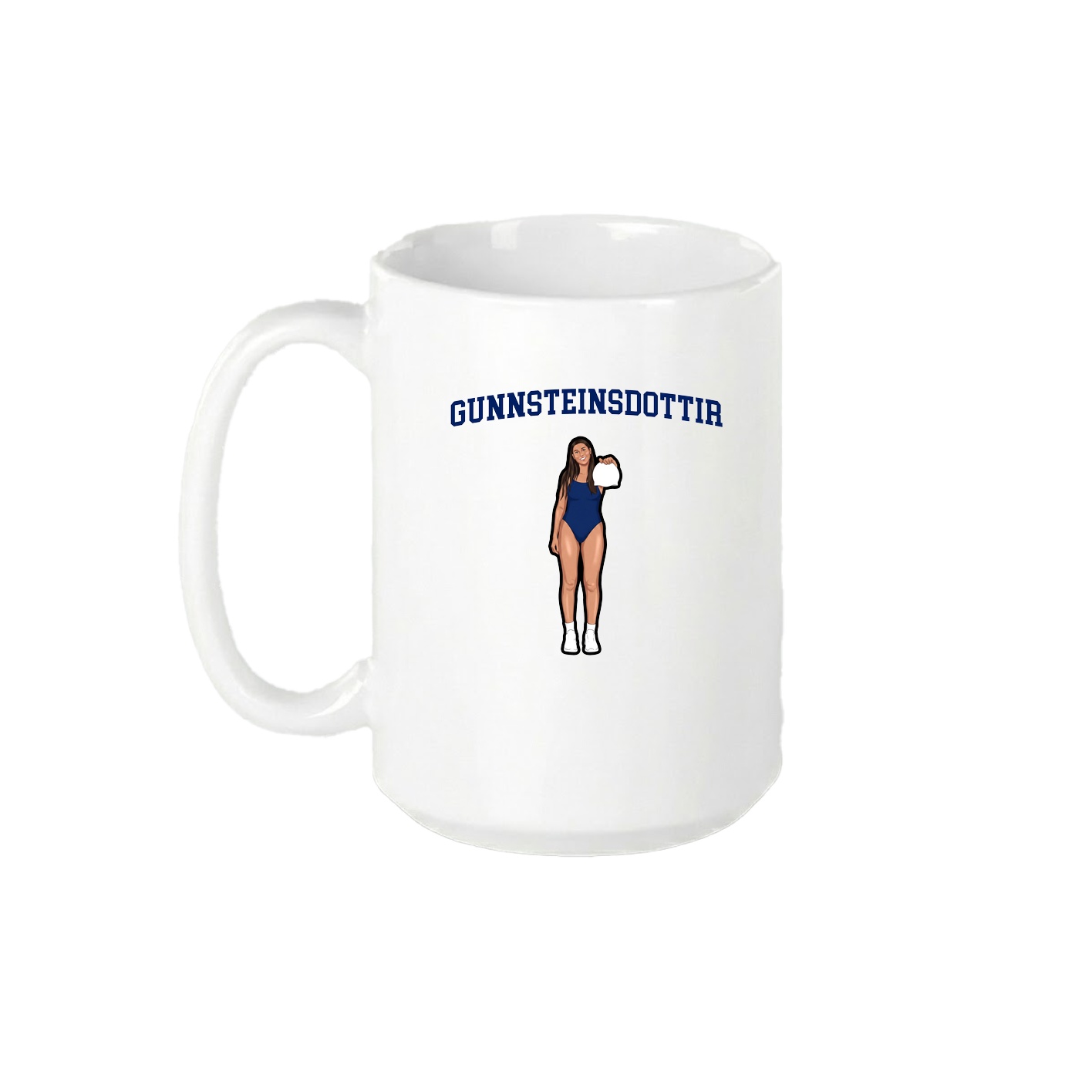 15oz Coffee Mug — Shirsey in White