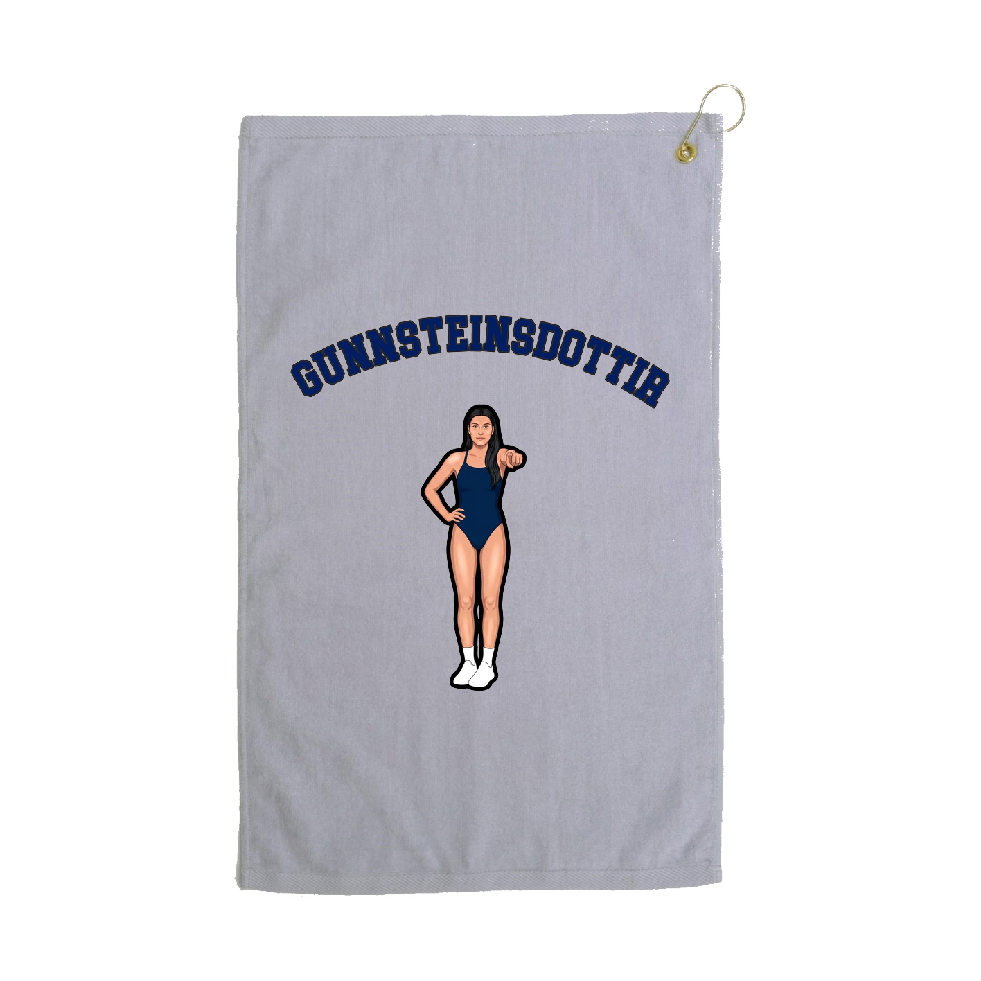 Golf Towel — Shirsey Arch in Grey