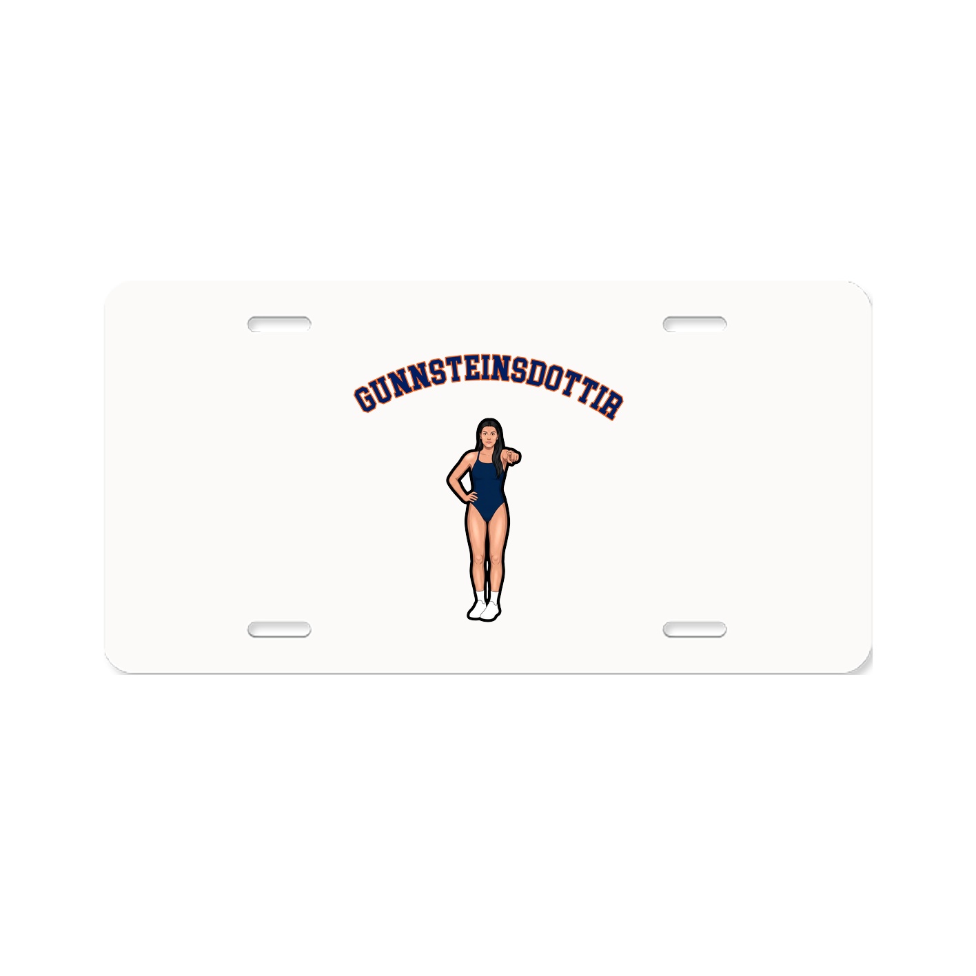 License Plate — Shirsey Arch in Classic