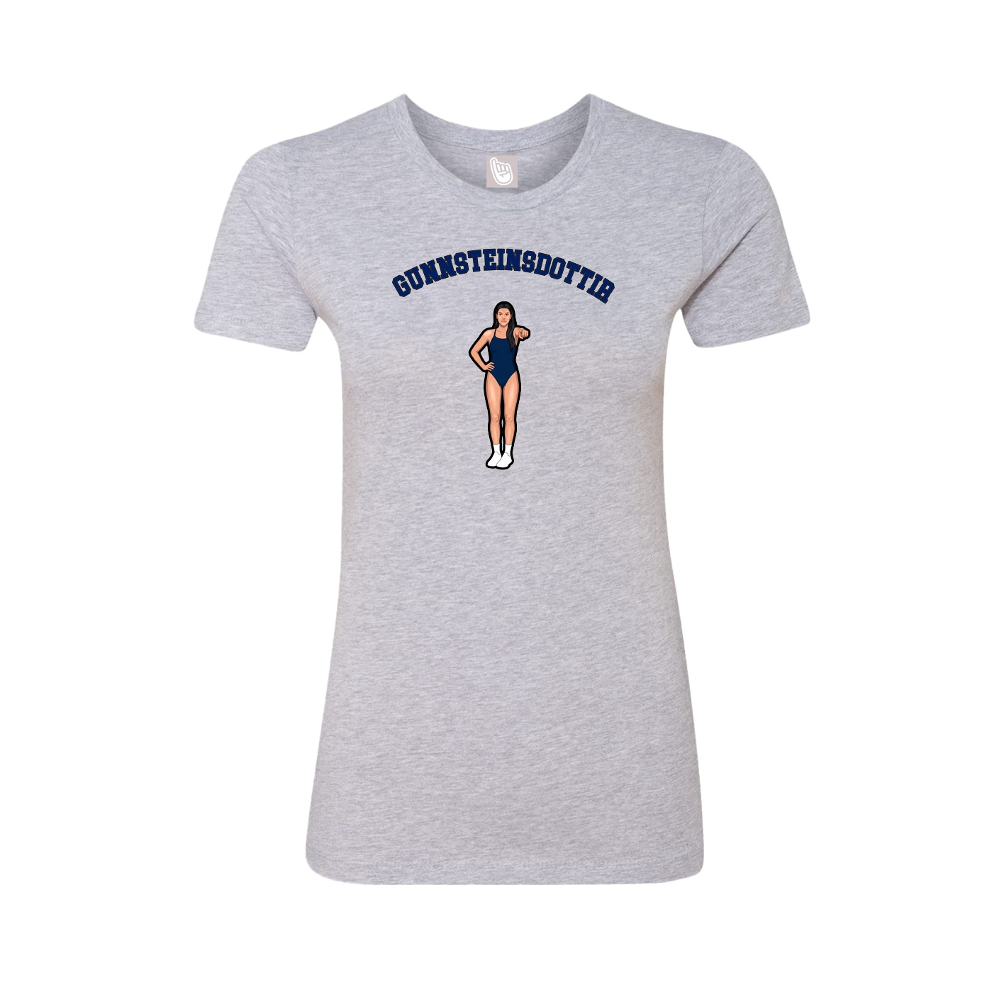 Womens Tee — Shirsey Arch in Grey