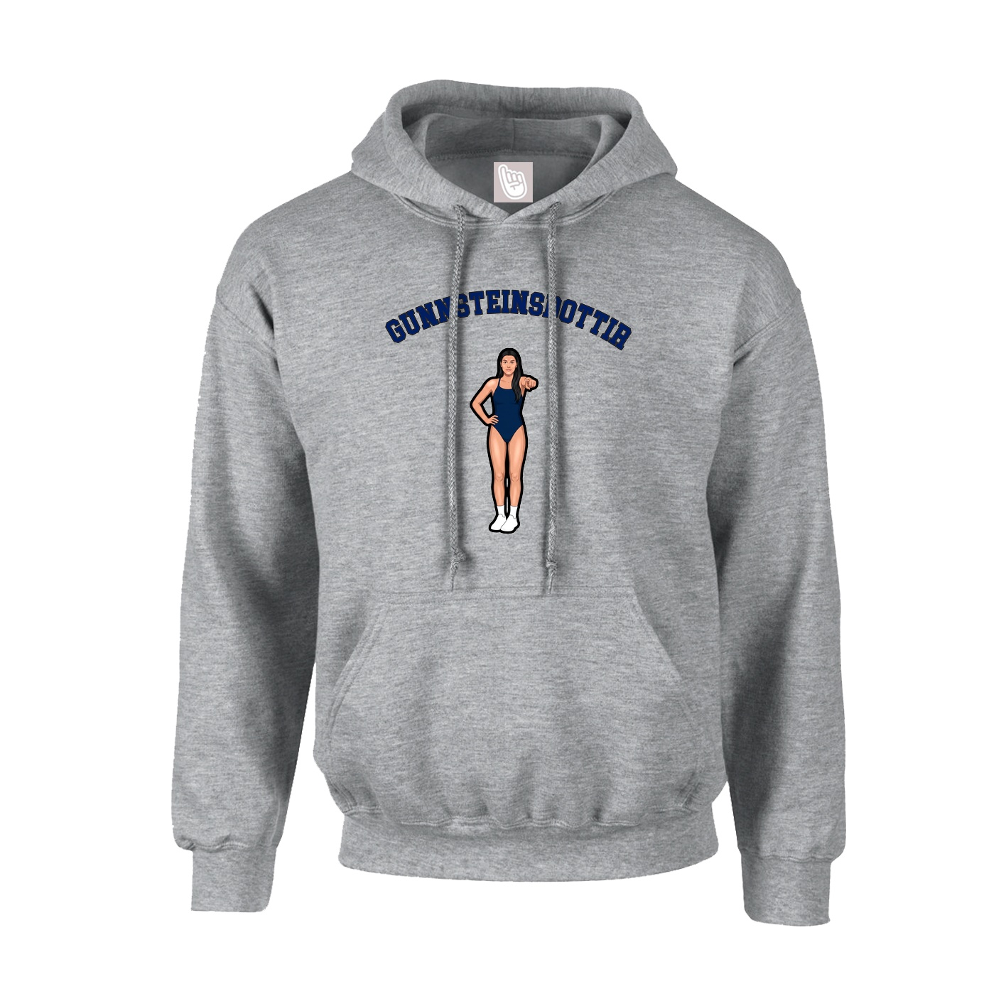 Hoodie — Shirsey Arch in Grey