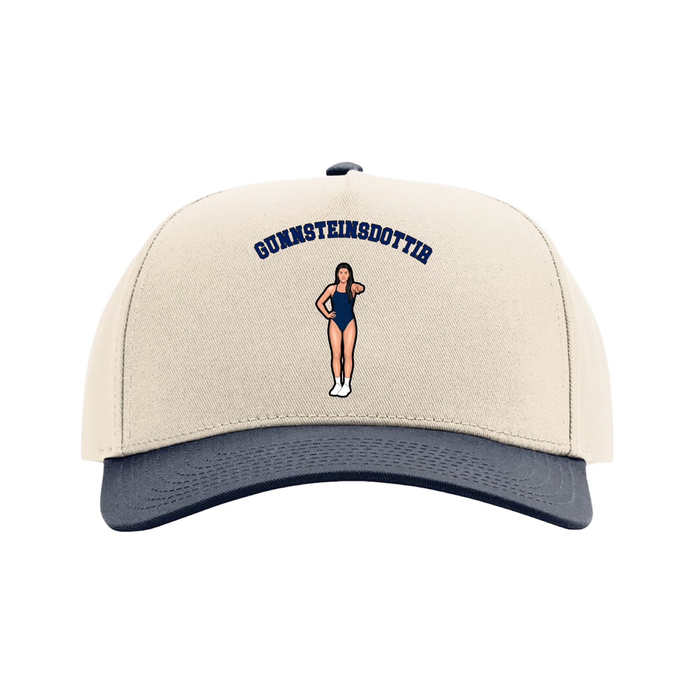 Full Fabric Five-Panel Champ Cap