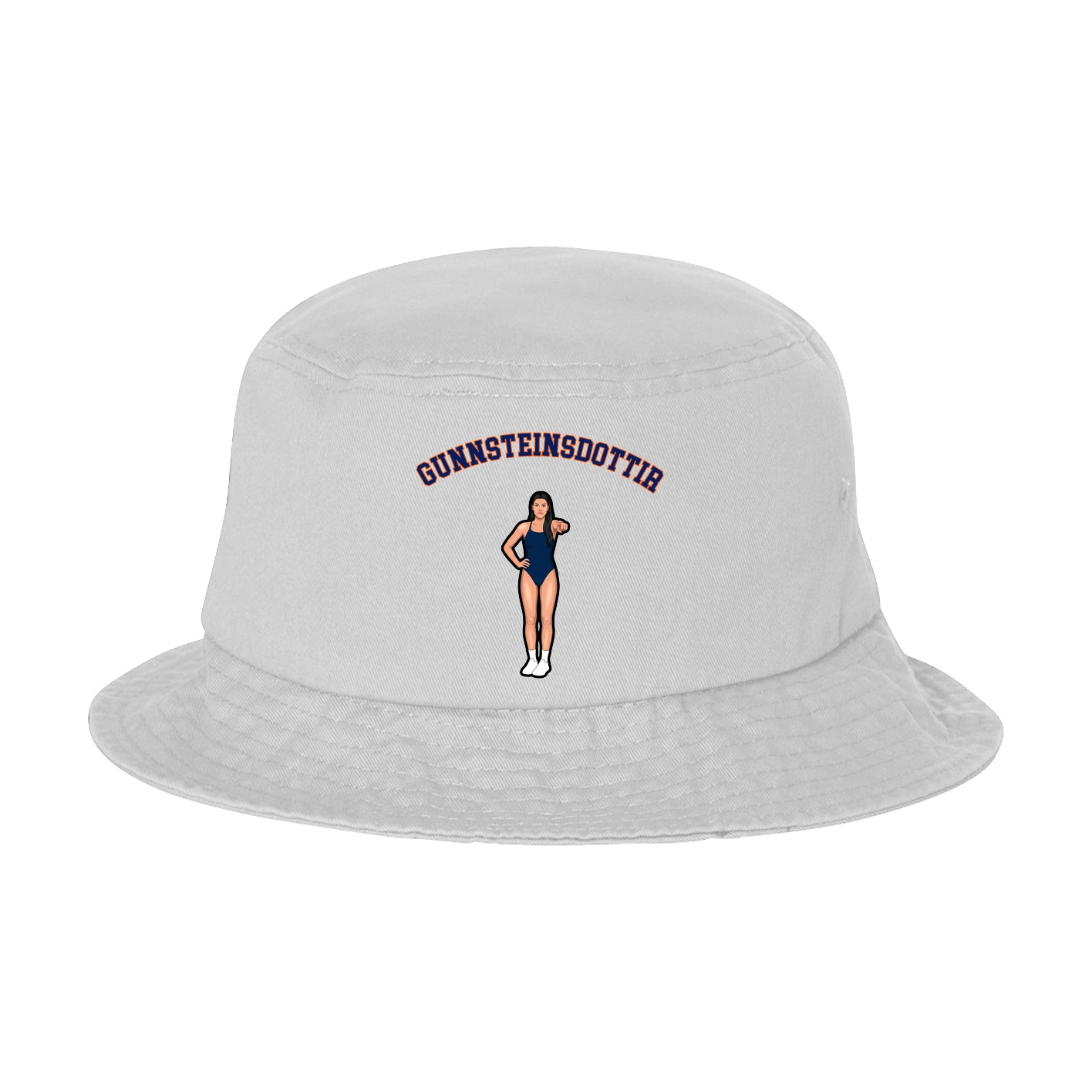 Bucket Cap — Shirsey Arch in White