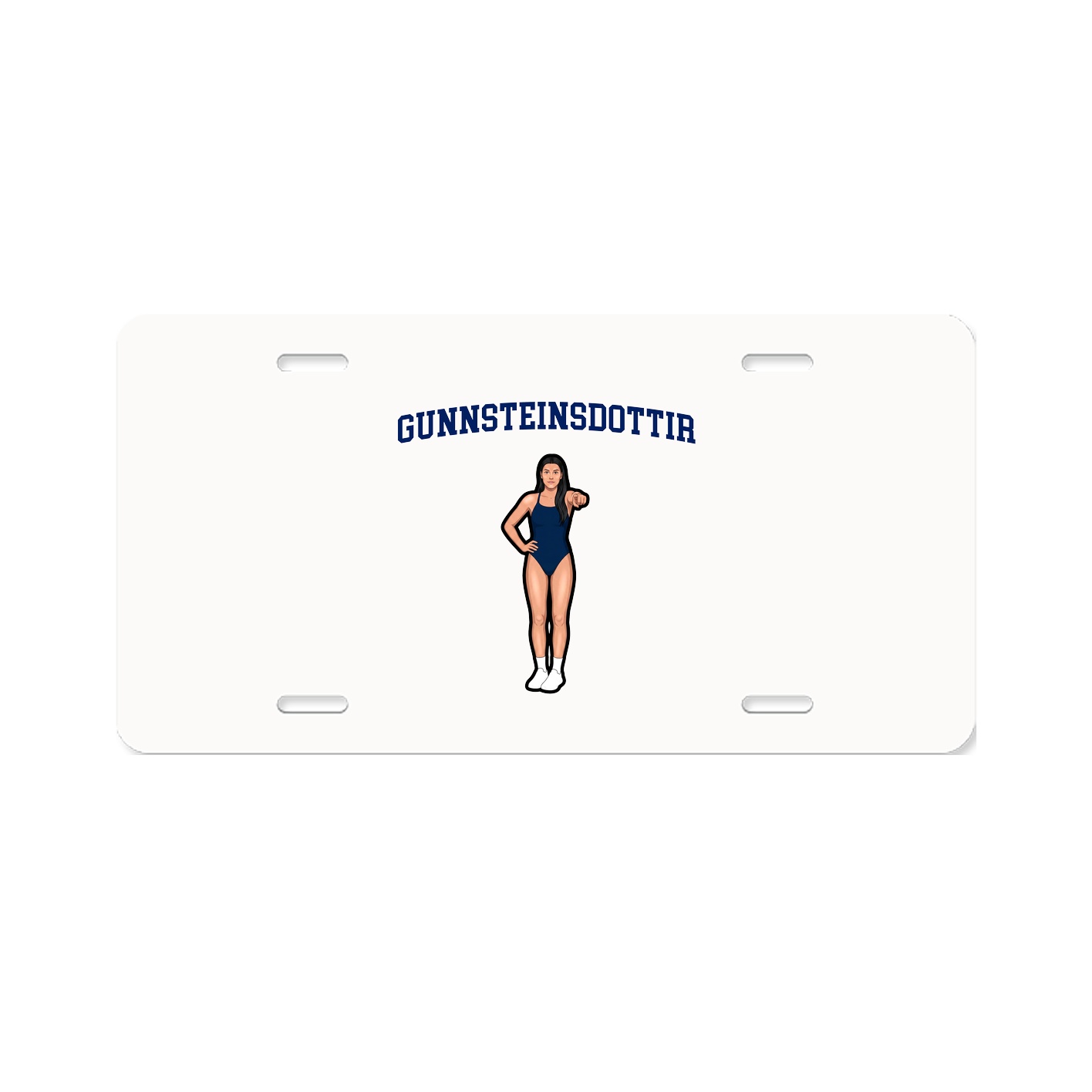 License Plate — Shirsey in Classic