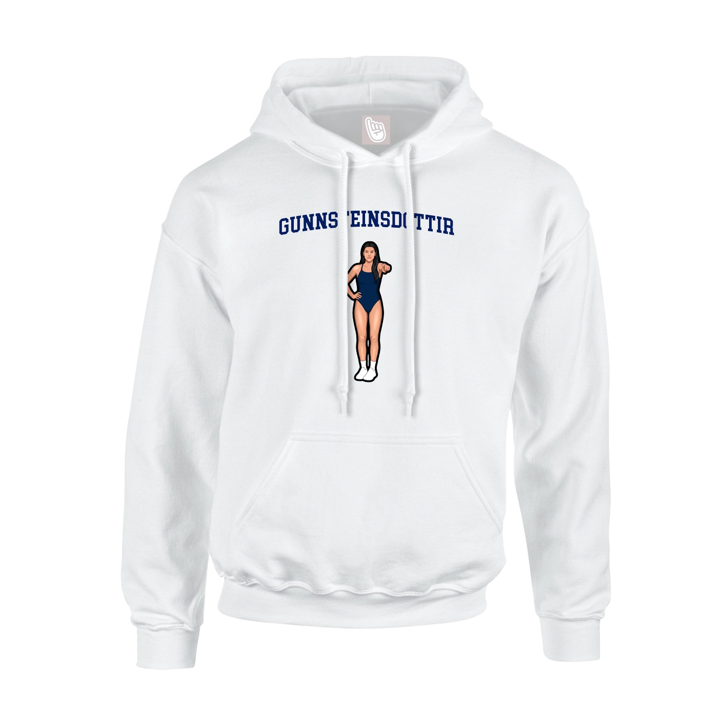 Youth Hoodie — Shirsey in White