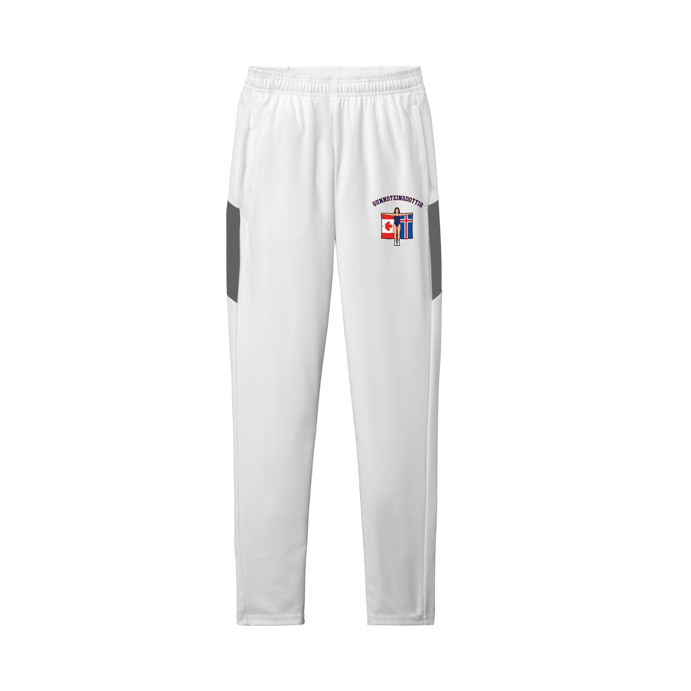 Team Travel Pant — Shirsey Arch in White/Grey
