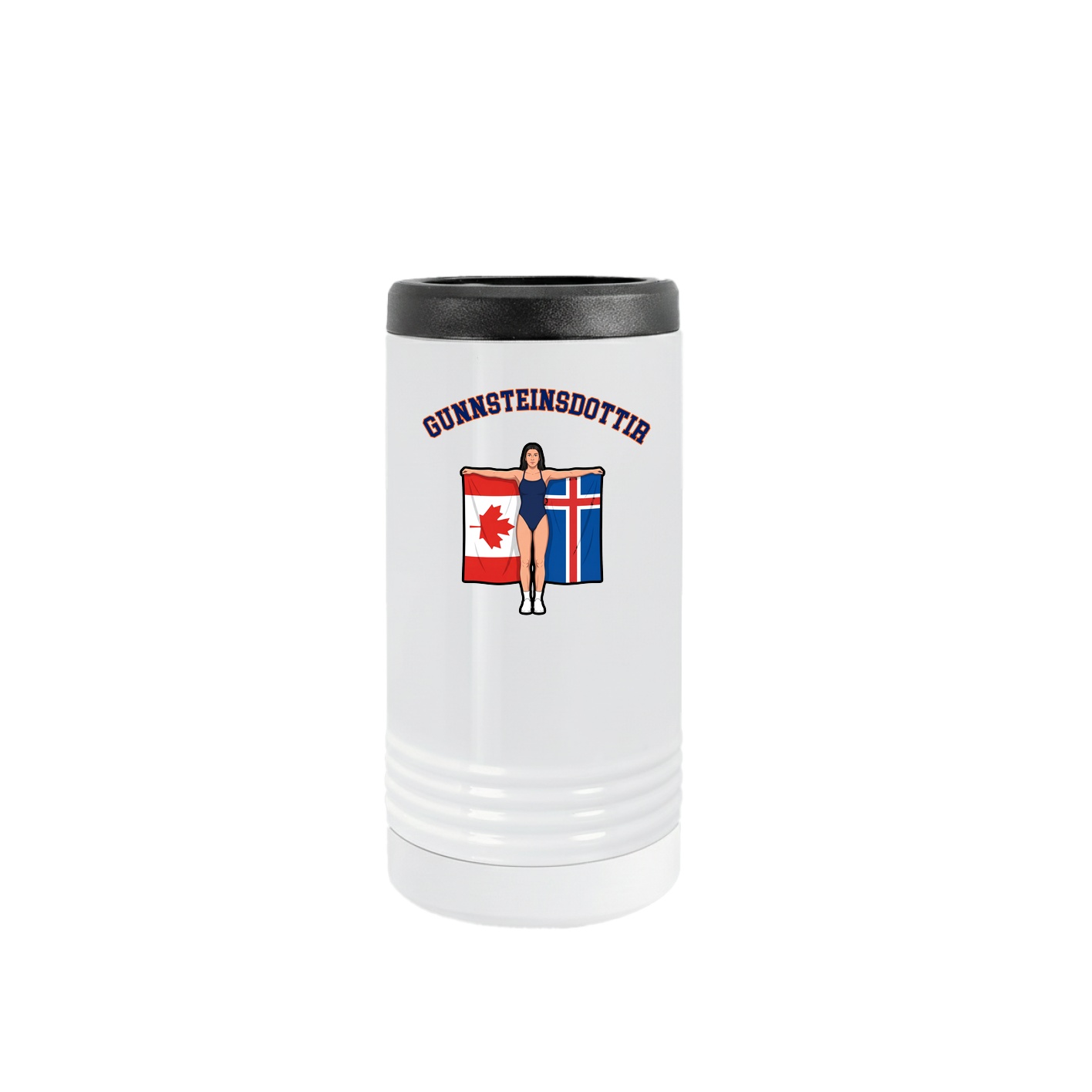 Slim Beverage Holder — Shirsey Arch in White
