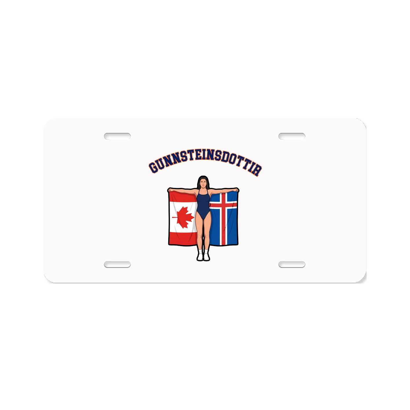 License Plate — Shirsey Arch in Classic