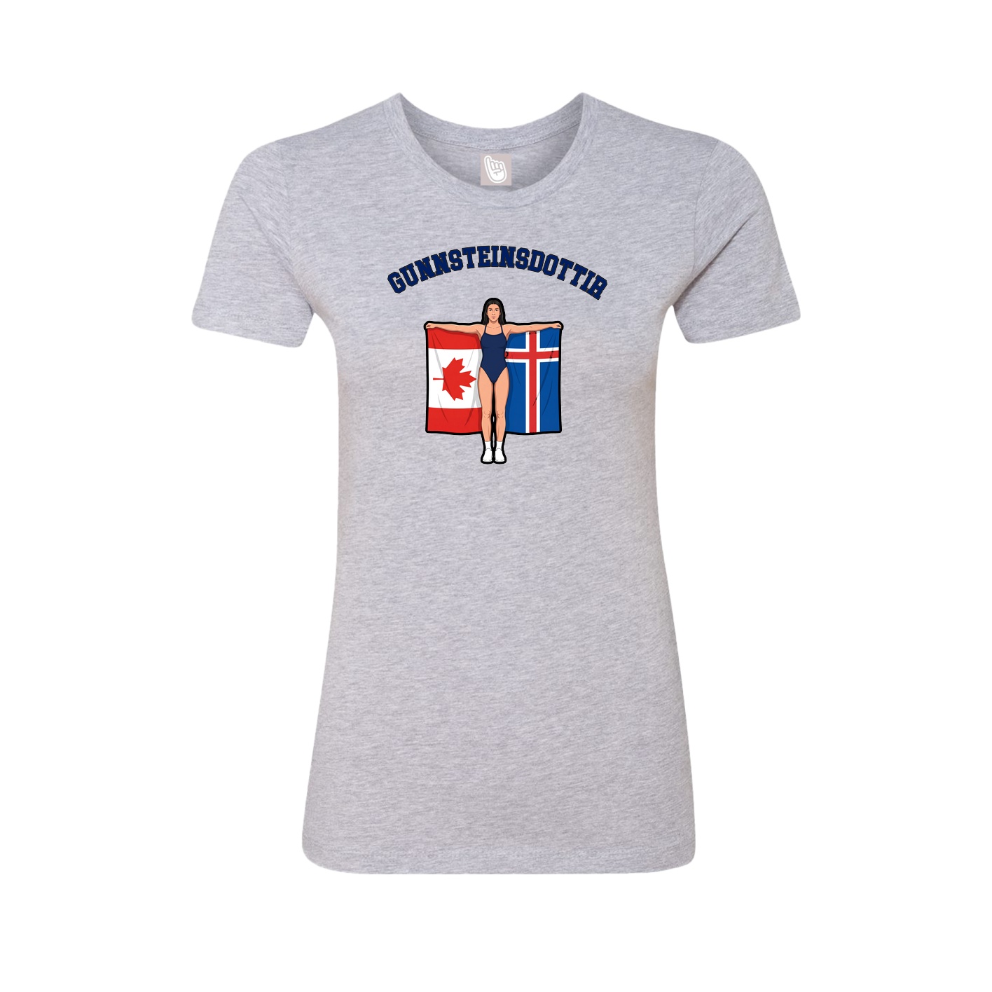Womens Tee — Shirsey Arch in Grey