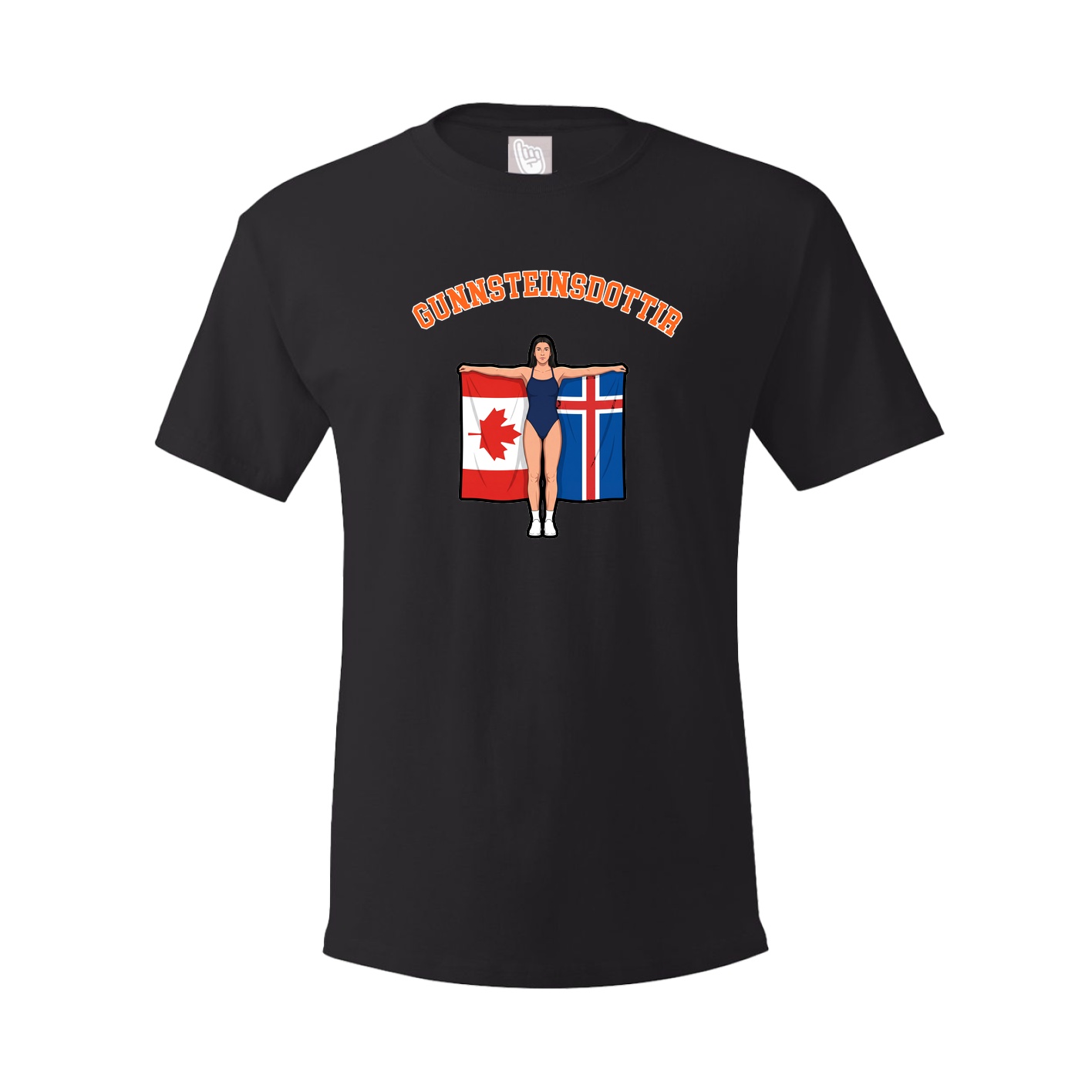 Youth Tee — Shirsey Arch in Black