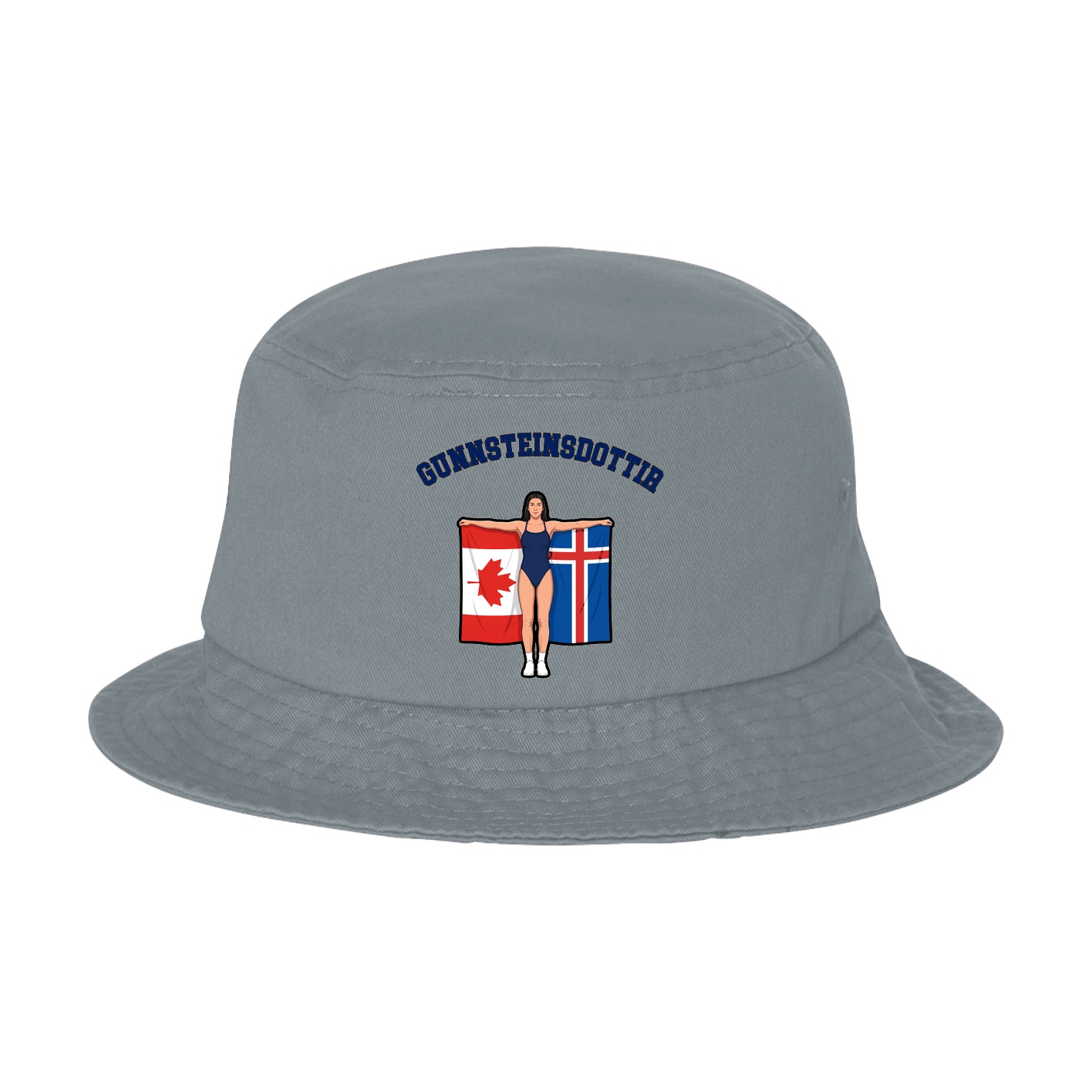 Bucket Cap — Shirsey Arch in Grey