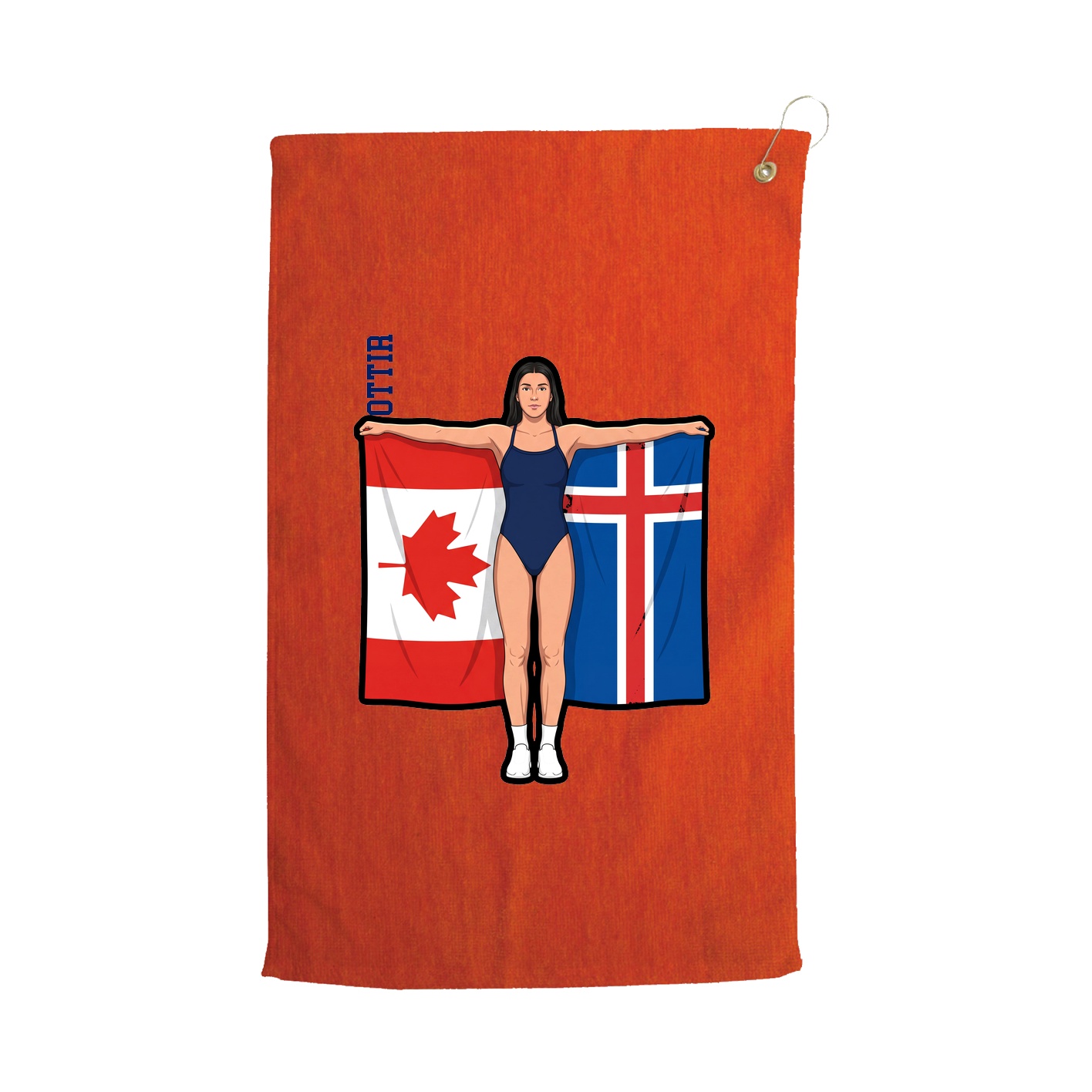 Terry Velour Golf Towel