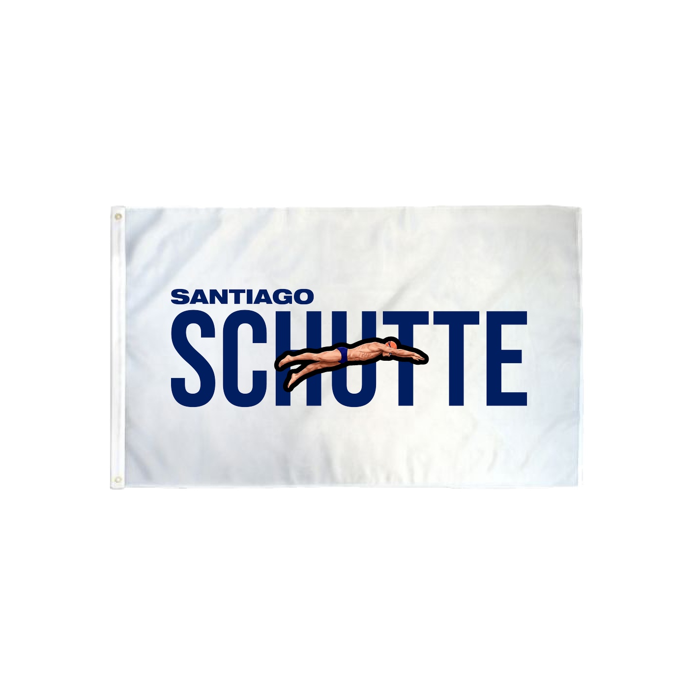 3x5 Flag — Player Name in Classic