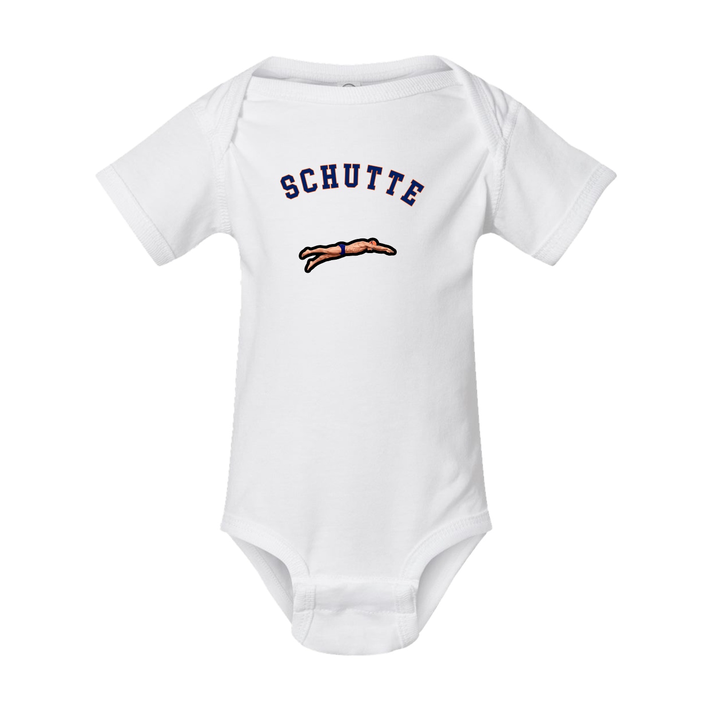 Baby Onesie — Shirsey Arch in White