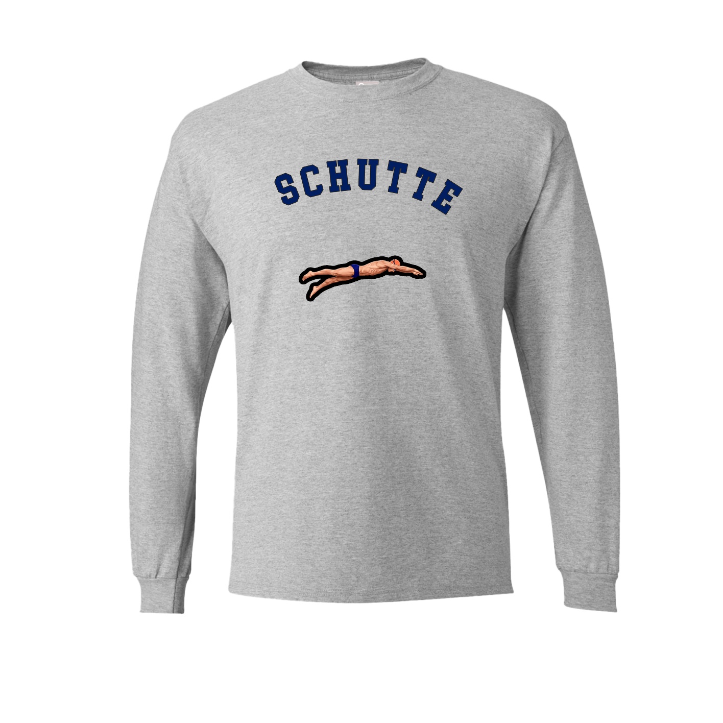 Long Sleeve Tee — Shirsey Arch in Grey