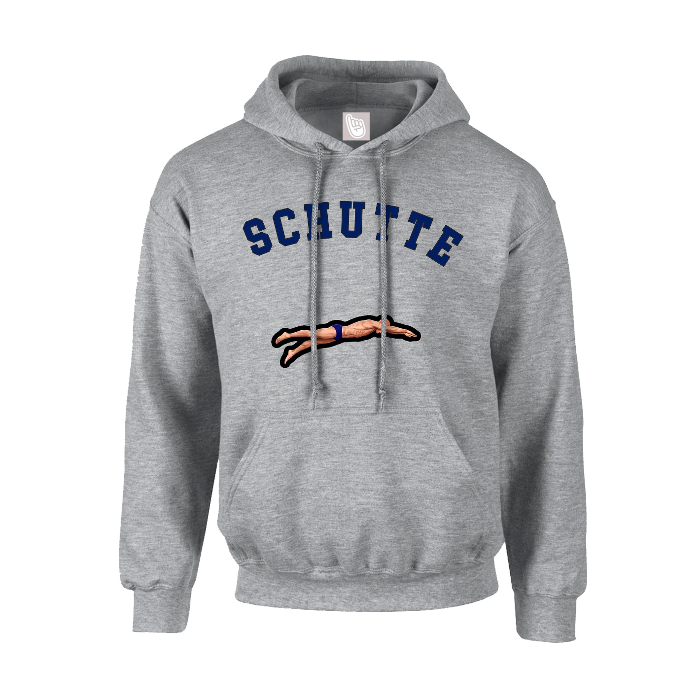 Youth Hoodie — Shirsey Arch in Grey