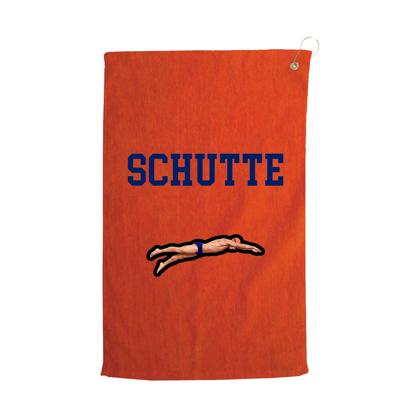 Golf Towel — Shirsey in Orange
