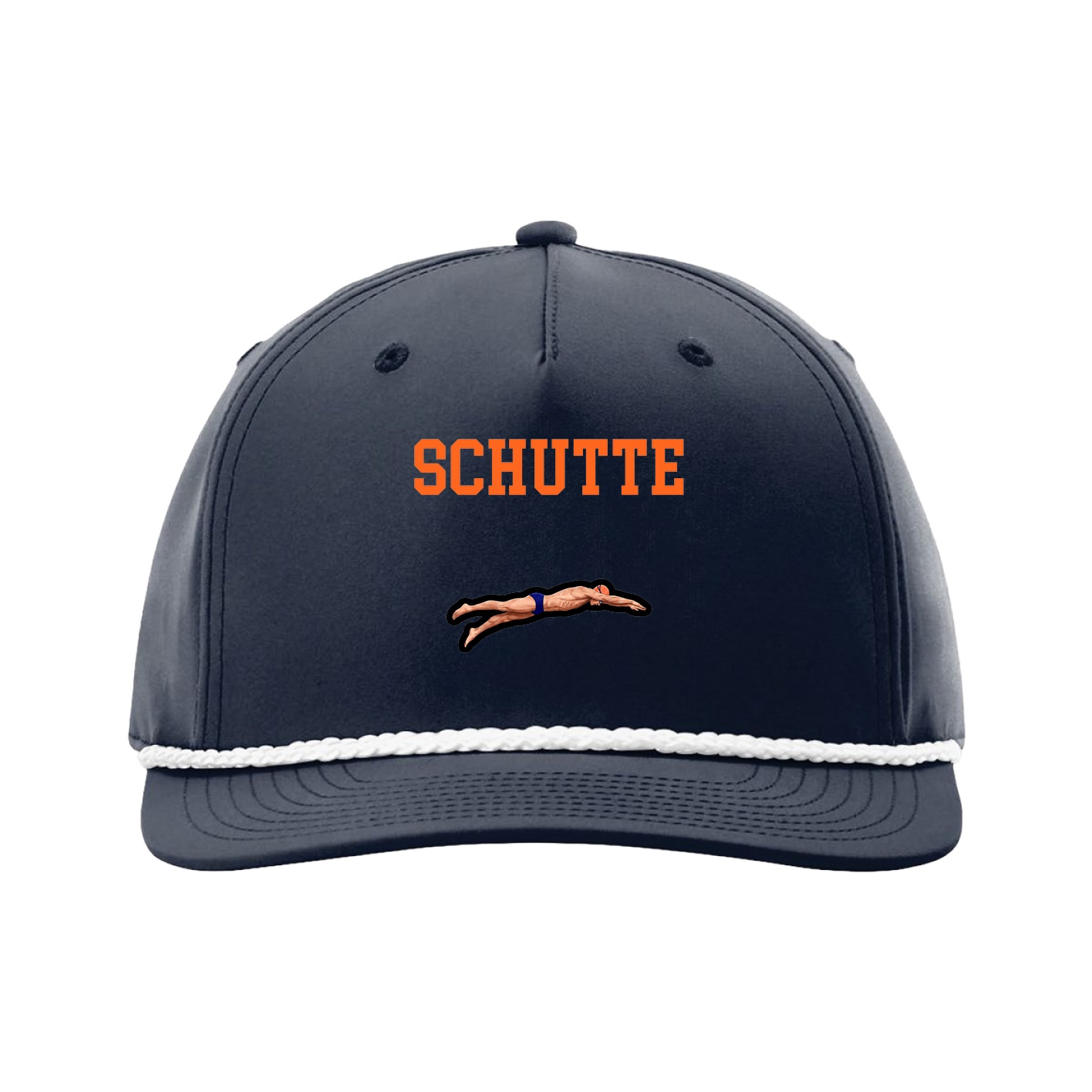 Five-Panel Classic Rope Cap — Shirsey in Navy